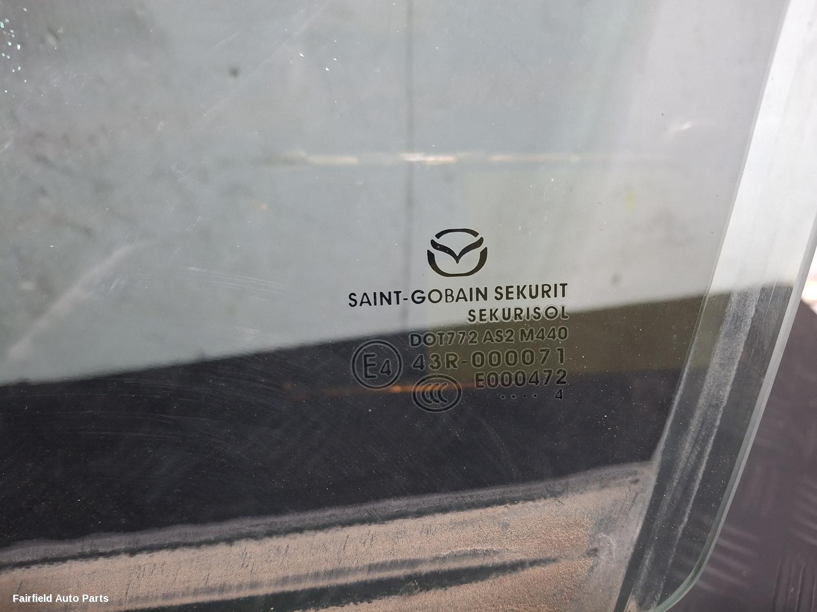 2013-2019 Mazda 3 Left Front Door Window