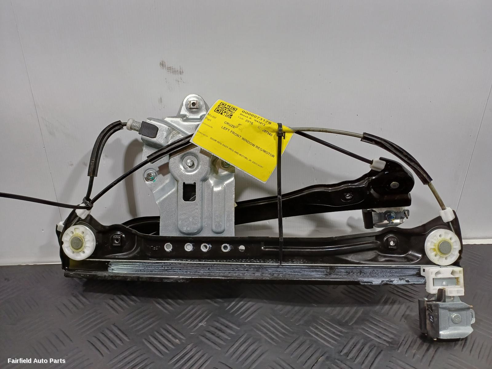 2011-2017 Holden Cruze Left Front Window Reg Motor