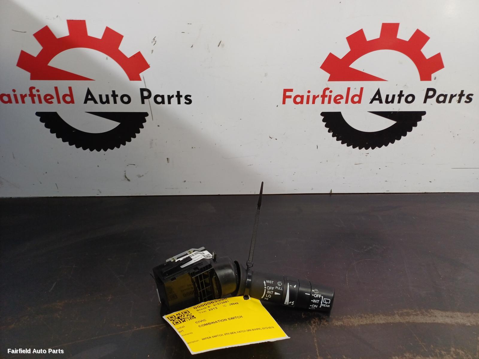 2012-2016 Honda Civic Combination Switch