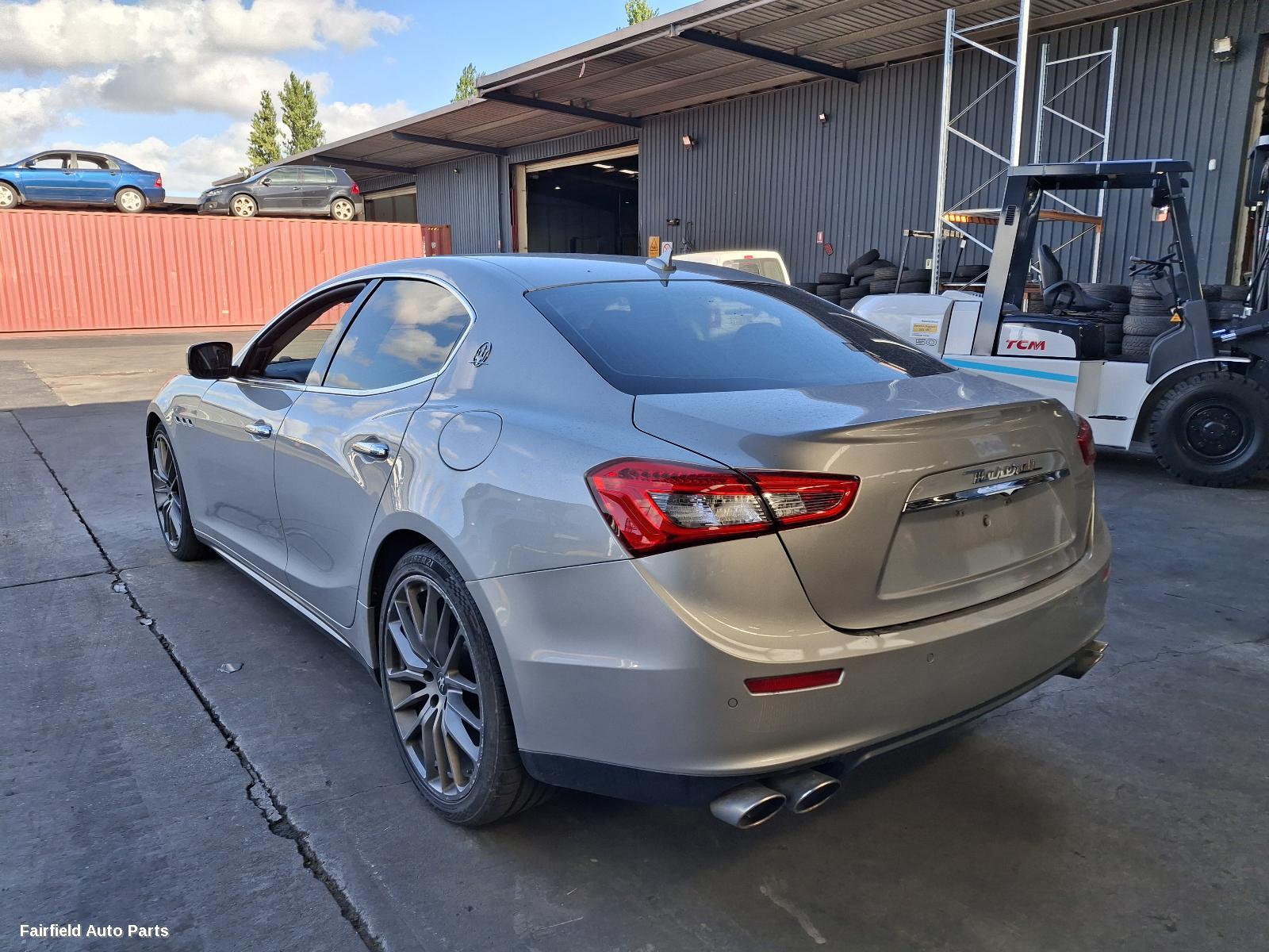 2014 Maserati Ghibli Left Taillight