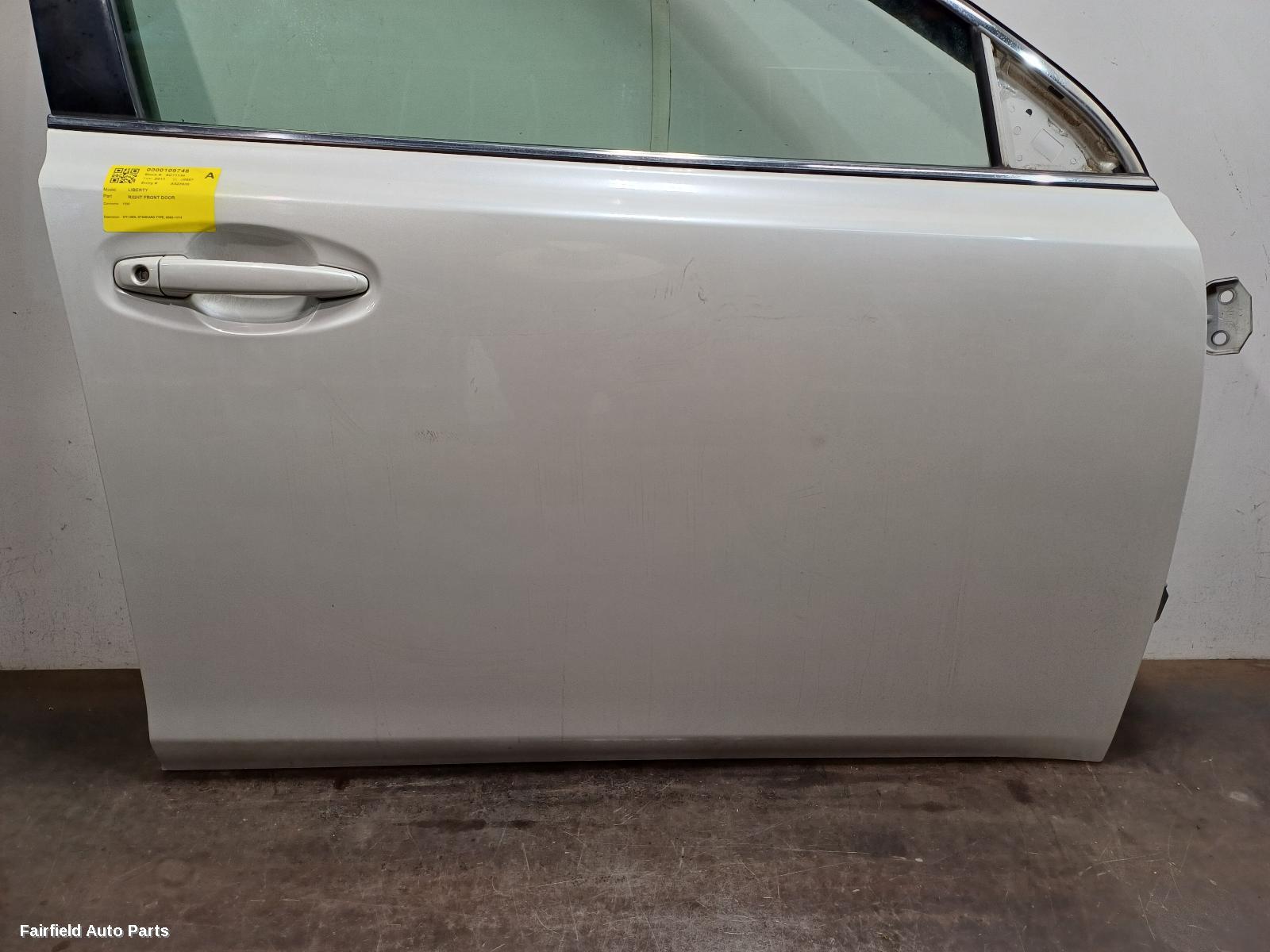 2009-2014 Subaru Liberty Right Front Door