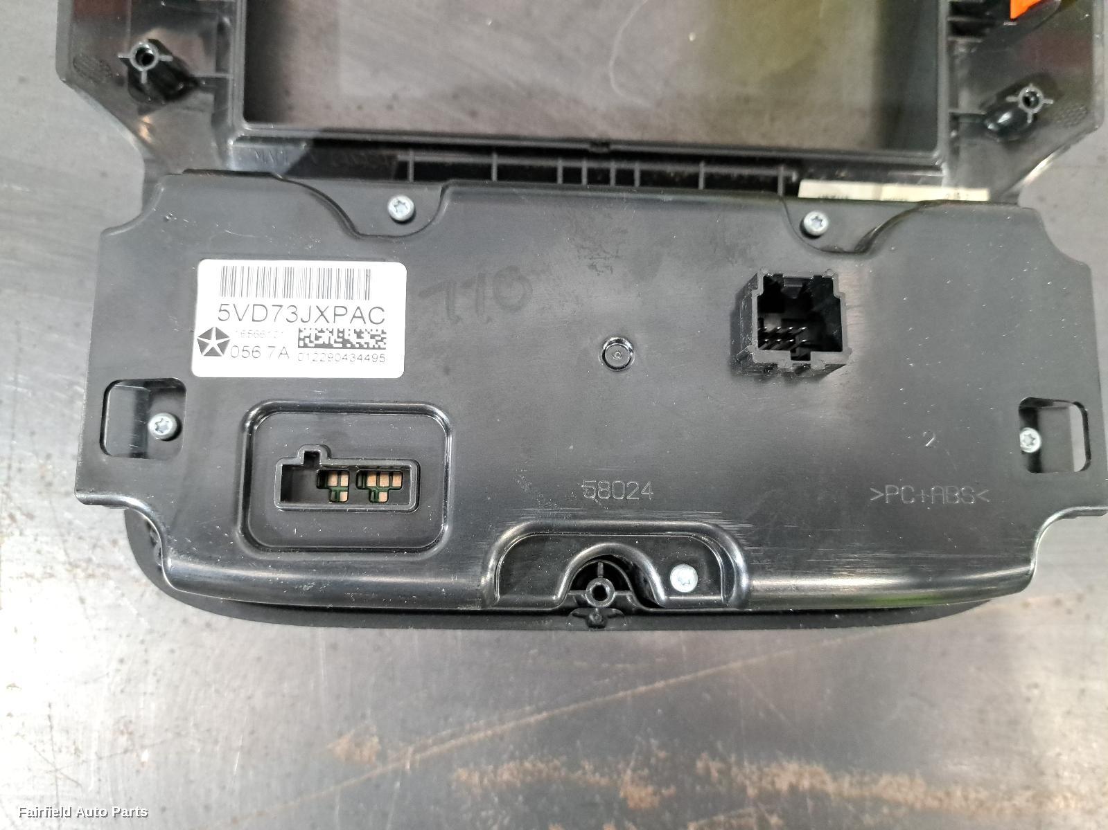 2017-2023 Ram 1500 Heater Ac Controls