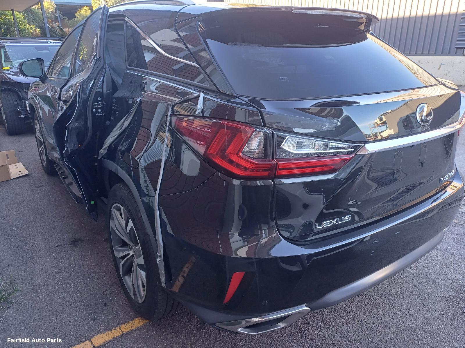 2017 Lexus Rx Series Left Rear Door Window