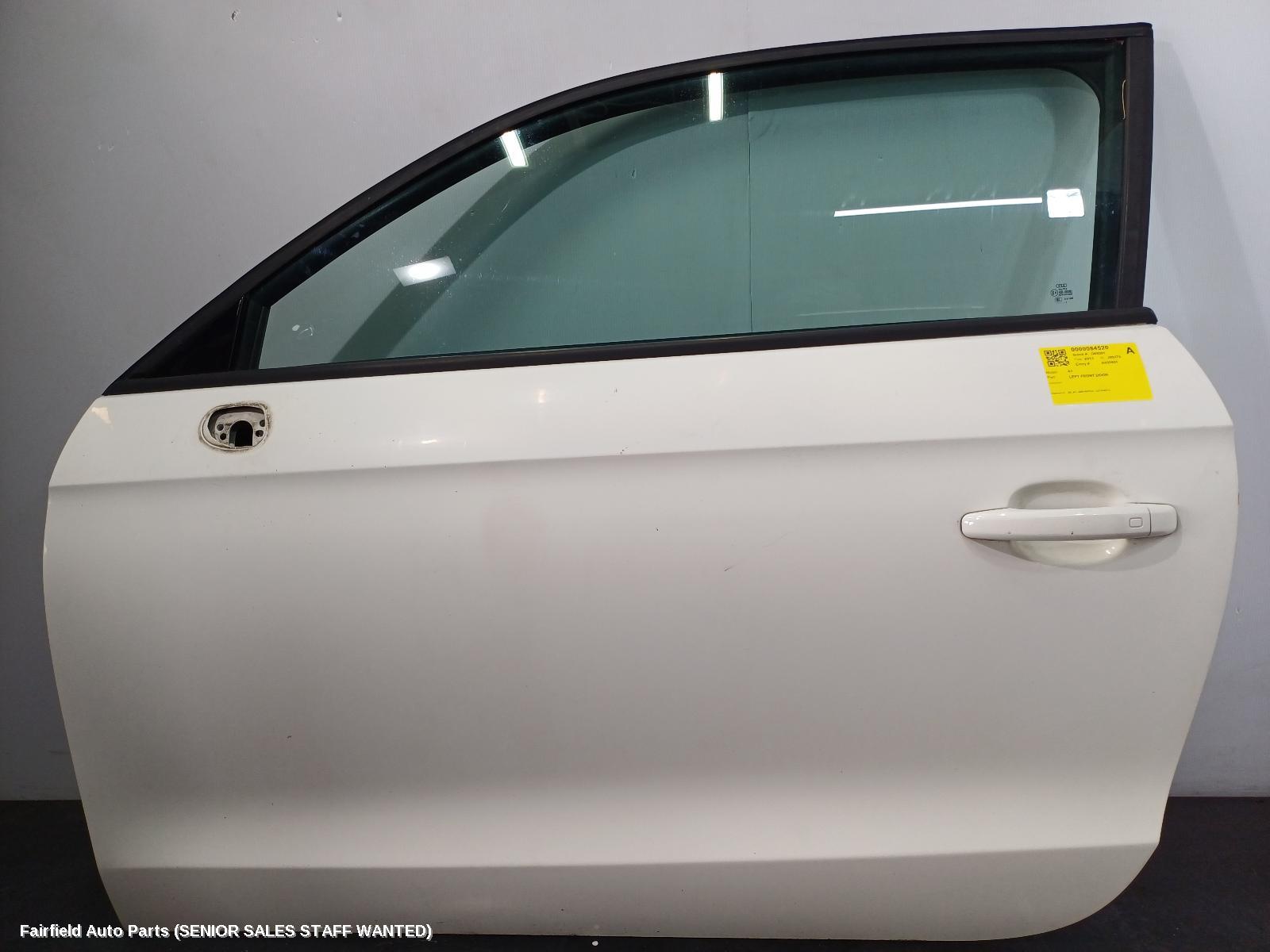 2011 Audi A1 Left Front Door