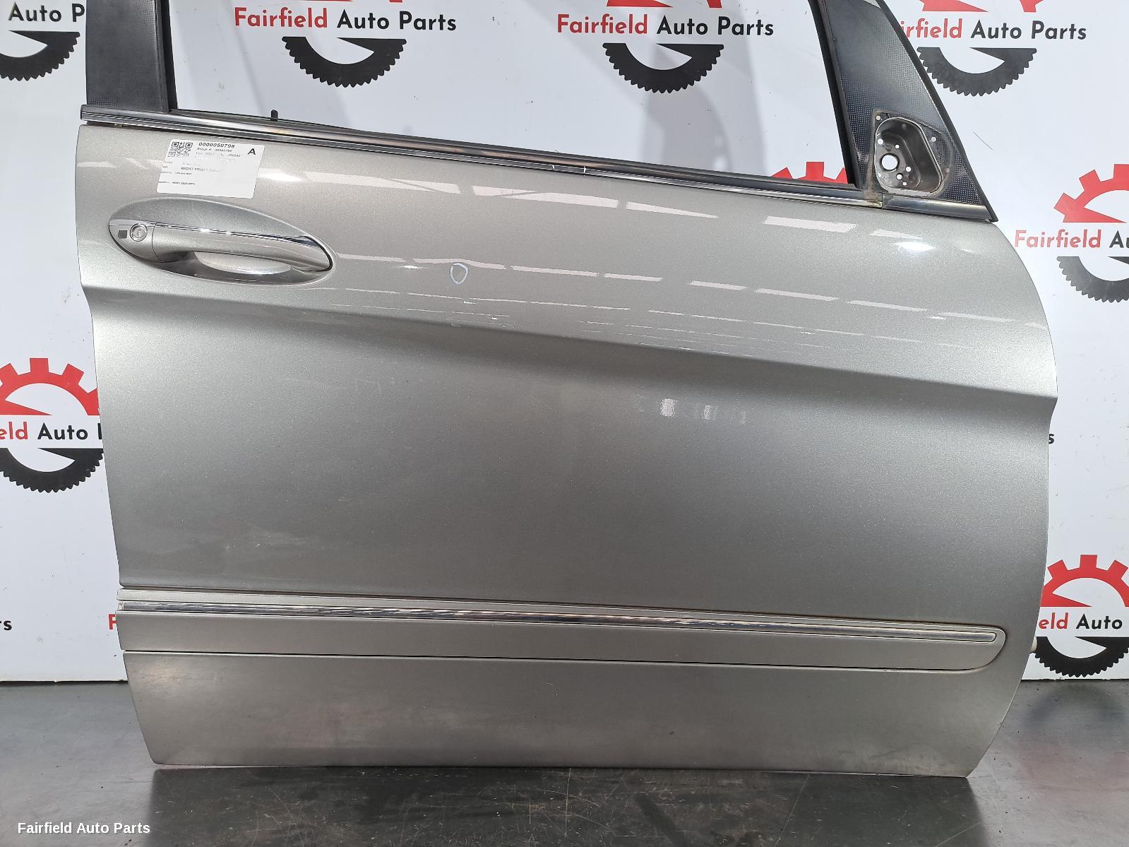 2005-2011 Mercedes B Class Right Front Door
