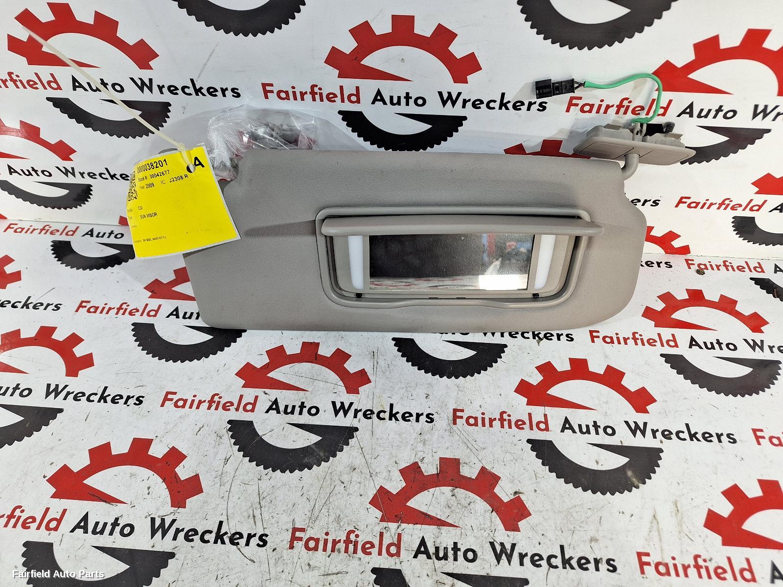 2007-2013 Volvo C30 Sunvisor