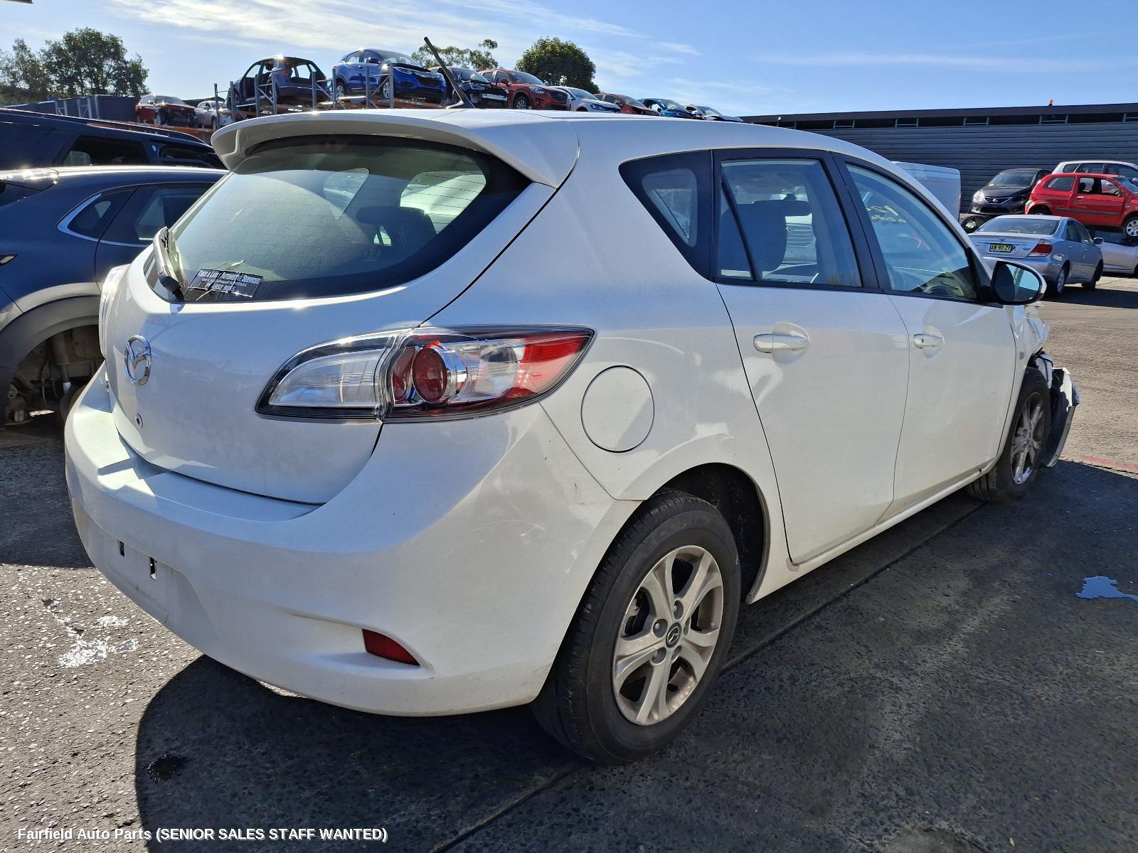 2012 Mazda 3 Right Taillight