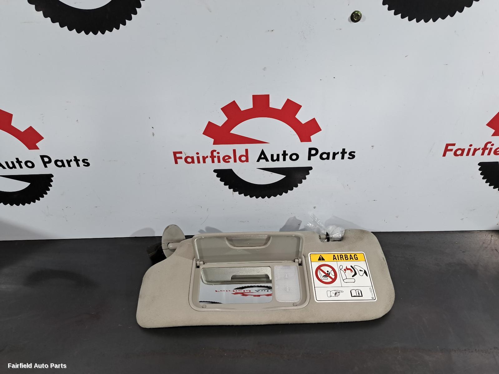 2011-2018 Holden Captiva Sunvisor