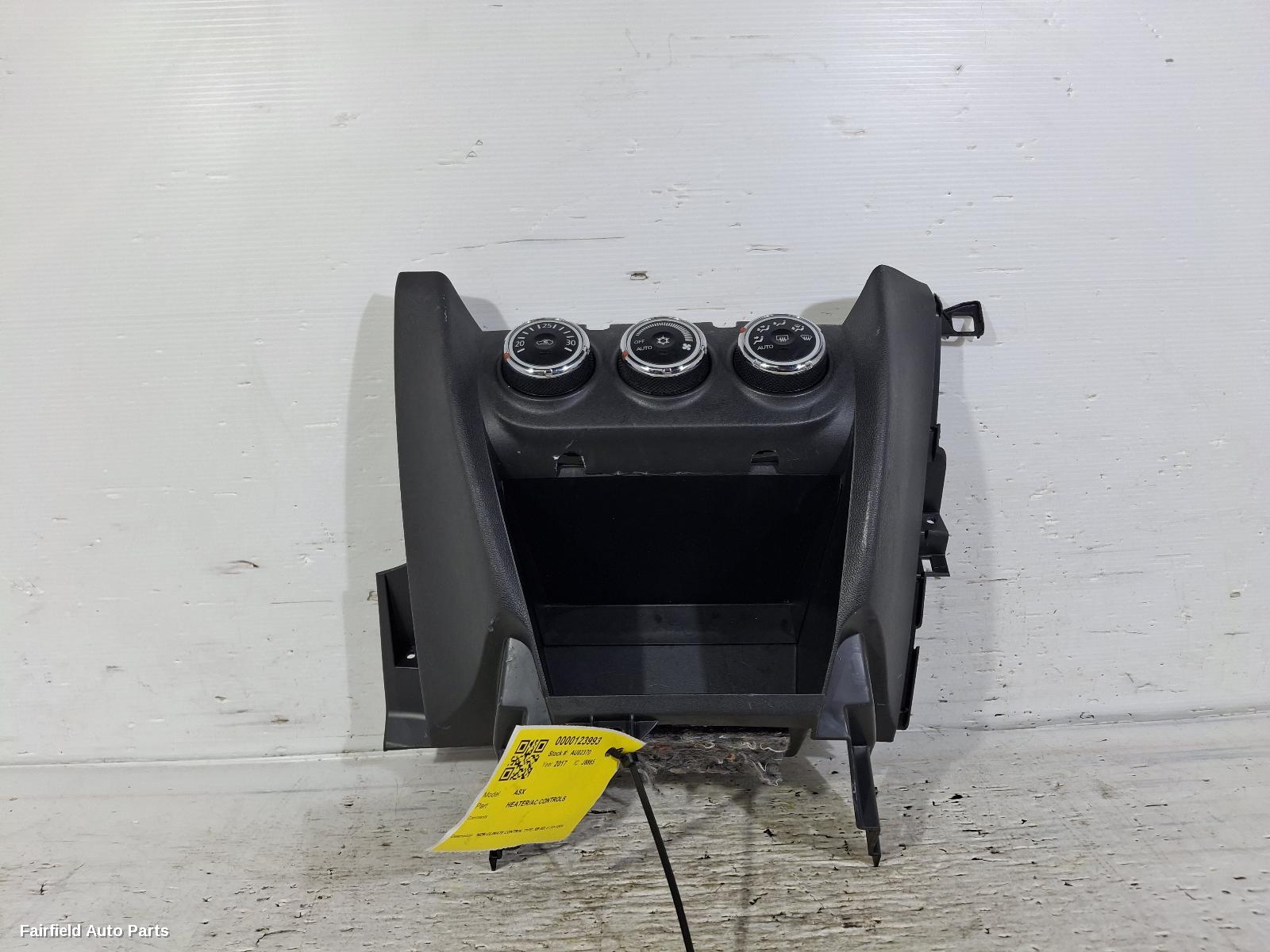 2013-2024 Mitsubishi Asx Heater Ac Controls