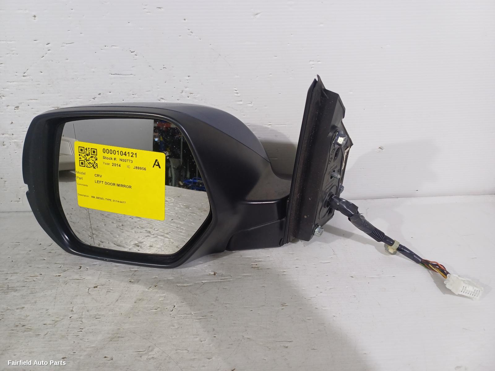 2014-2017 Honda Crv Left Door Mirror