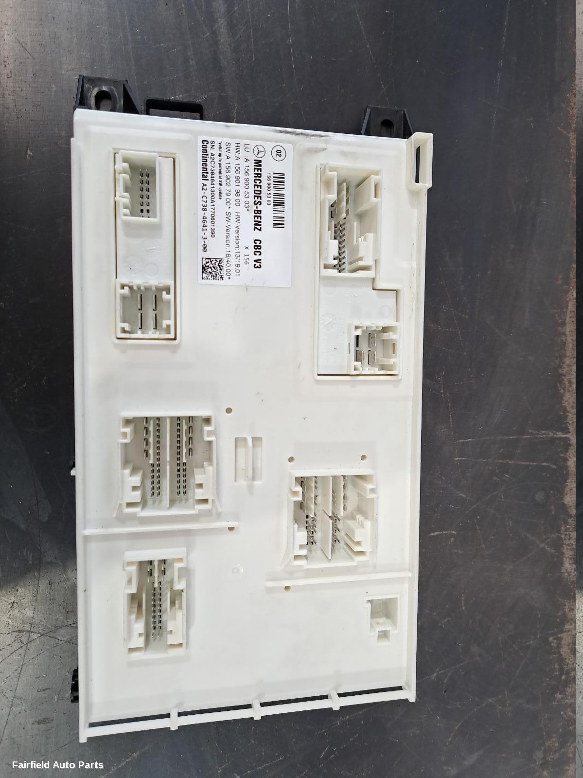 2012-2018 Mercedes A Class Fuse Box