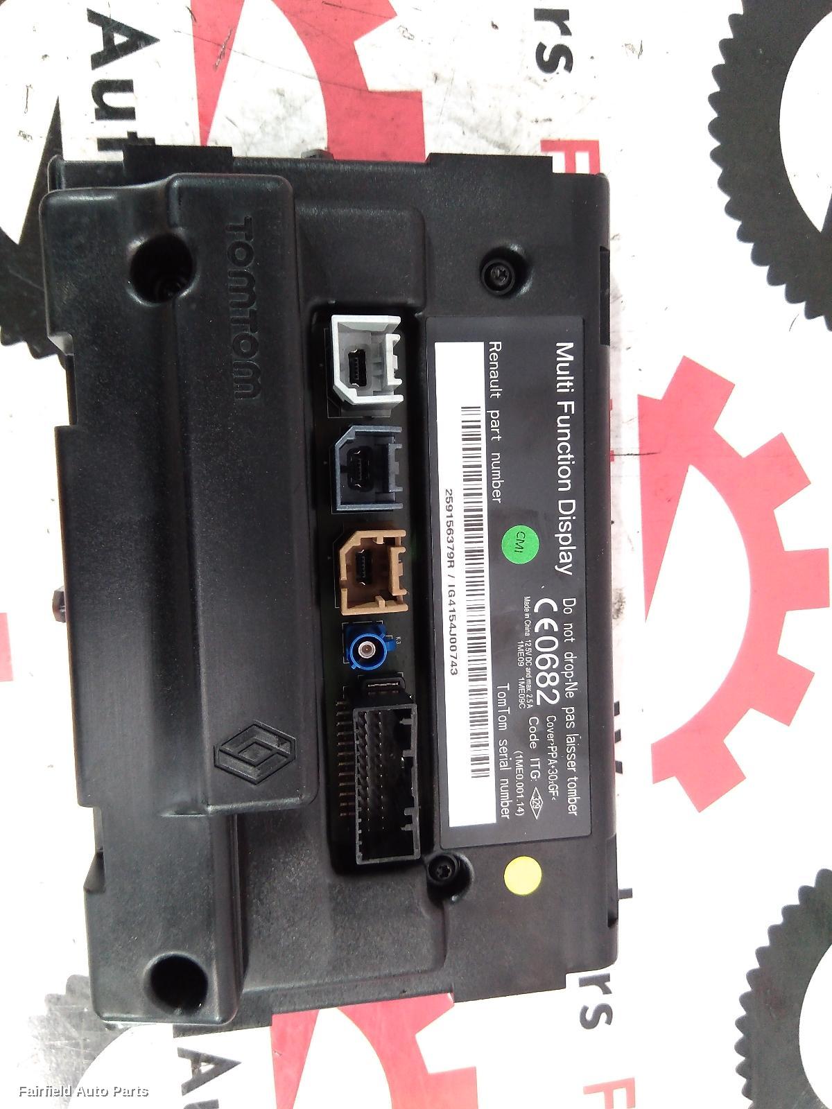 2013-2019 Renault Clio Radio Cd Dvd Sat Tv