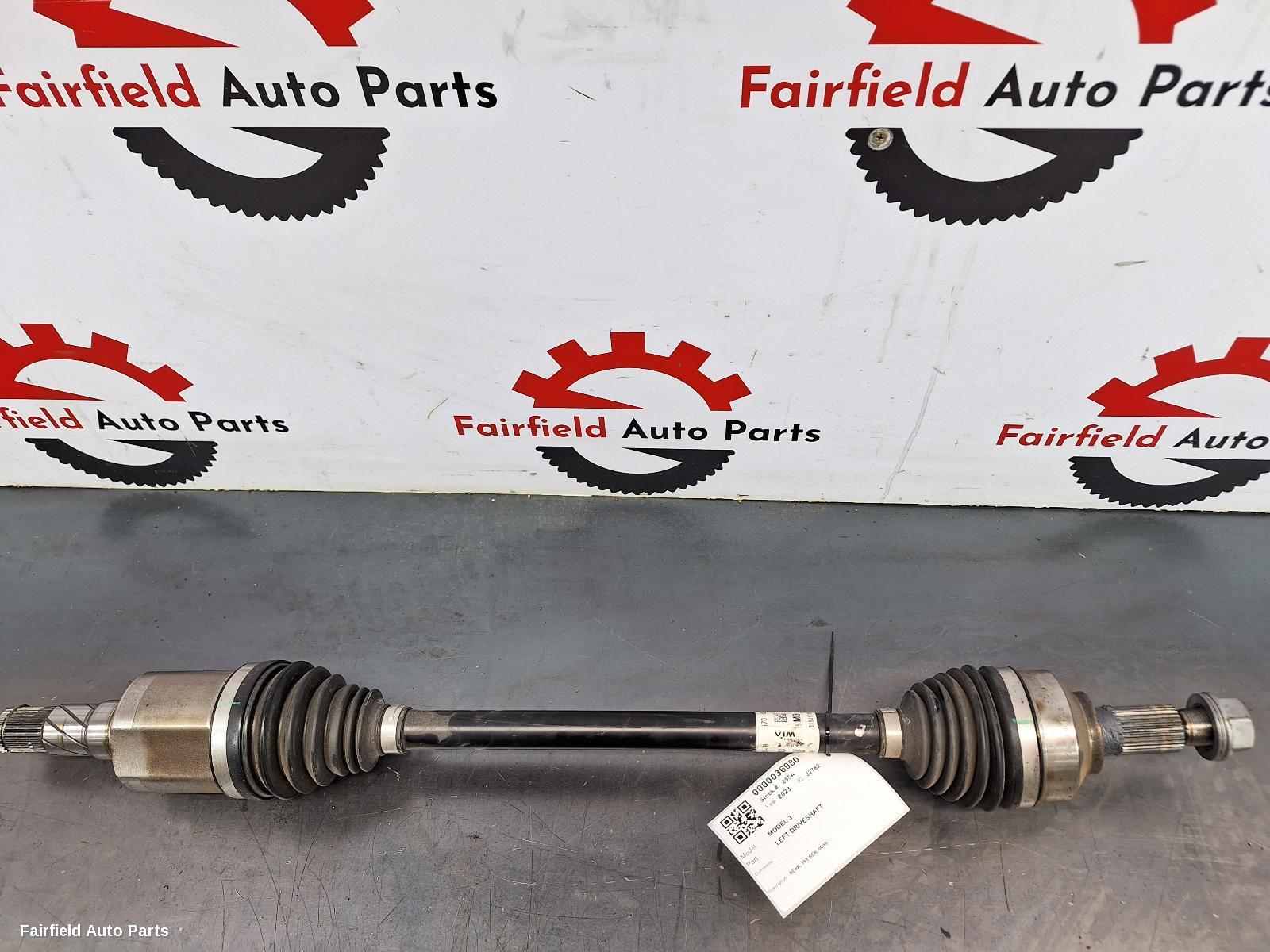 2019-2024 Tesla Model 3 Left Driveshaft