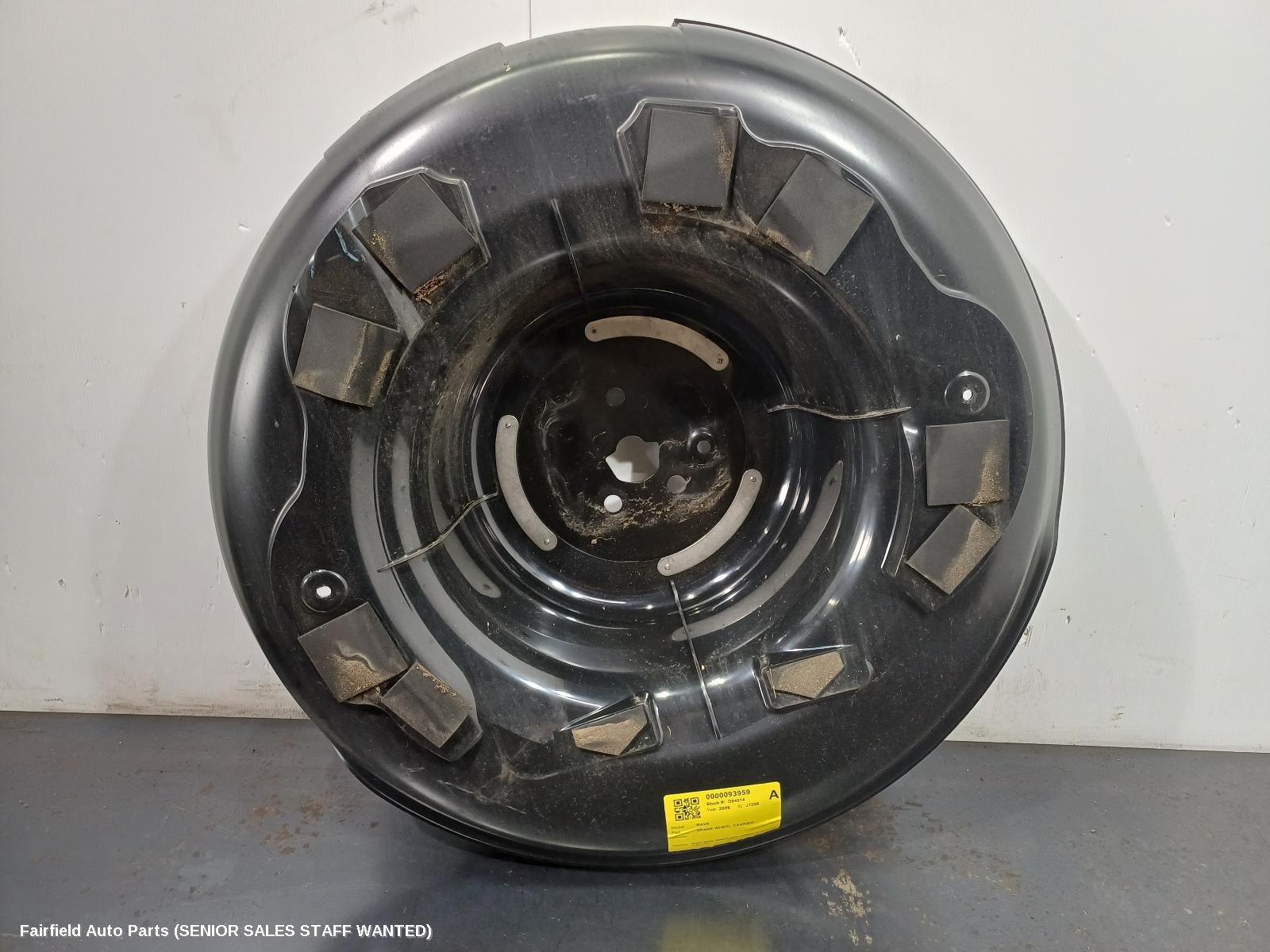 2006 Toyota Rav4 Spare Wheel Carrier