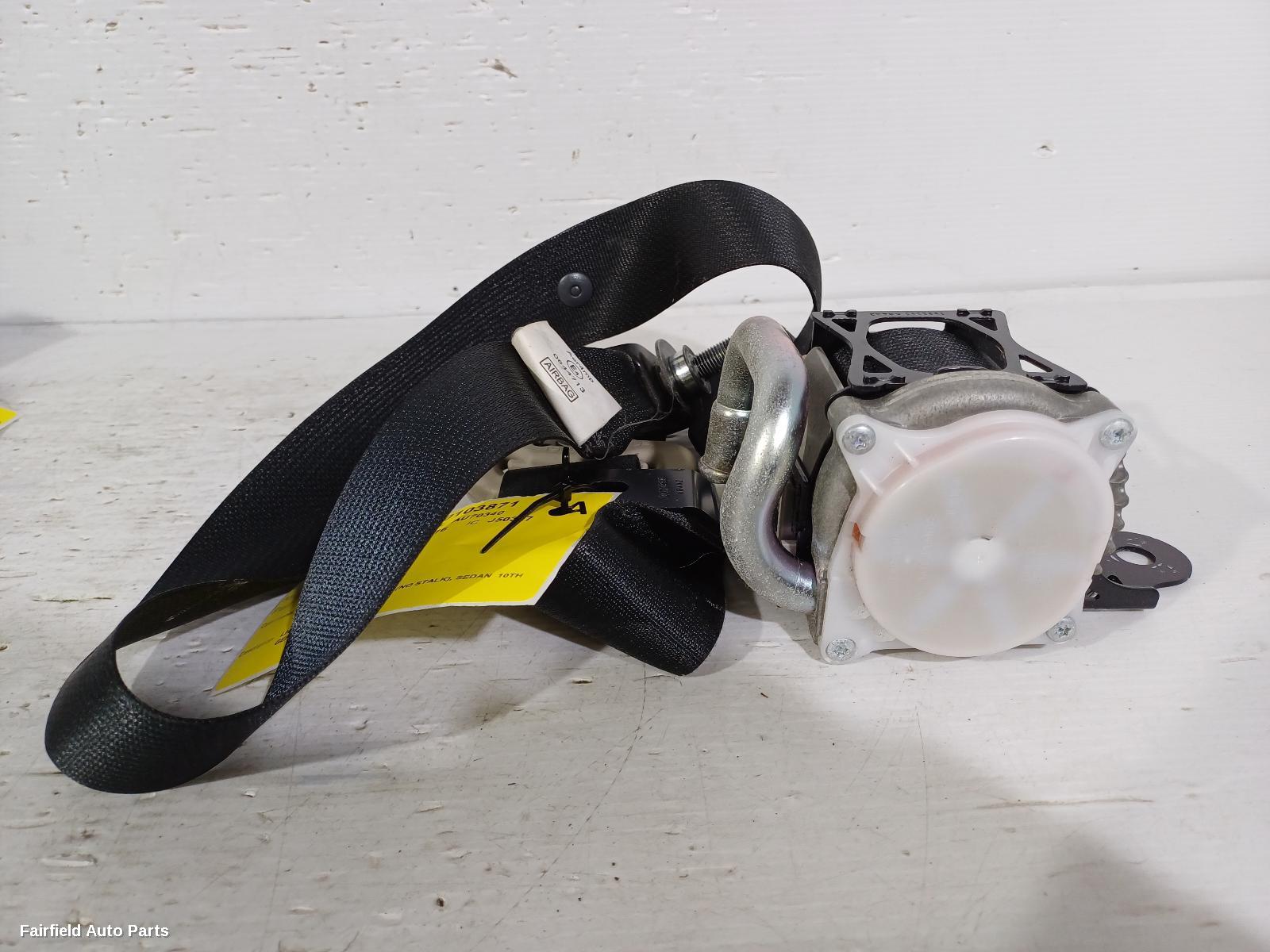 2016 Honda Civic Seatbelt Stalk