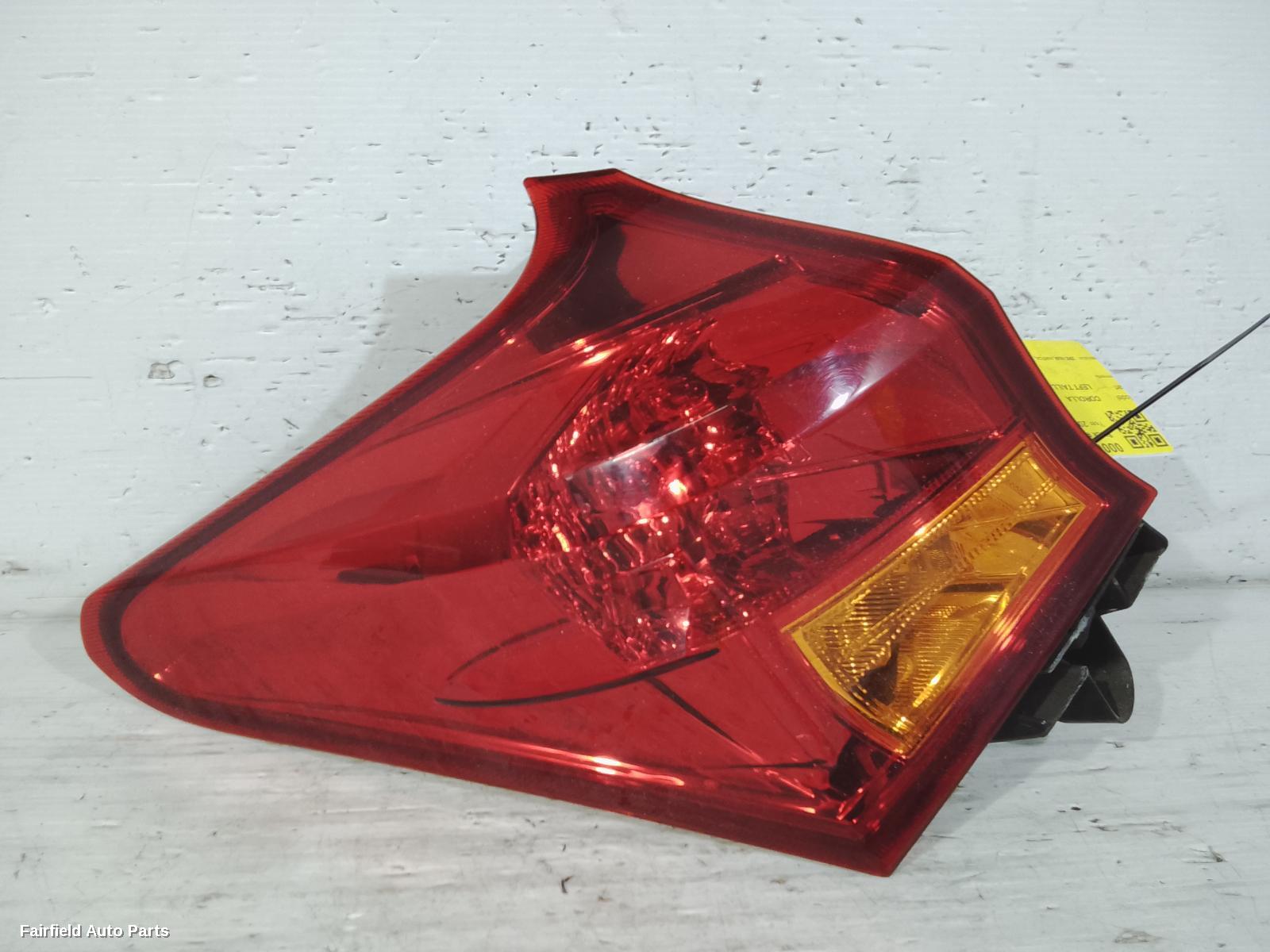 2012-2015 Toyota Corolla Left Taillight