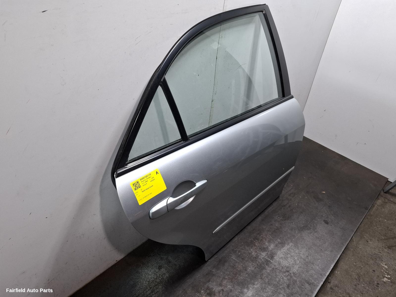 2002-2008 Mazda 6 Right Rear Door Sliding