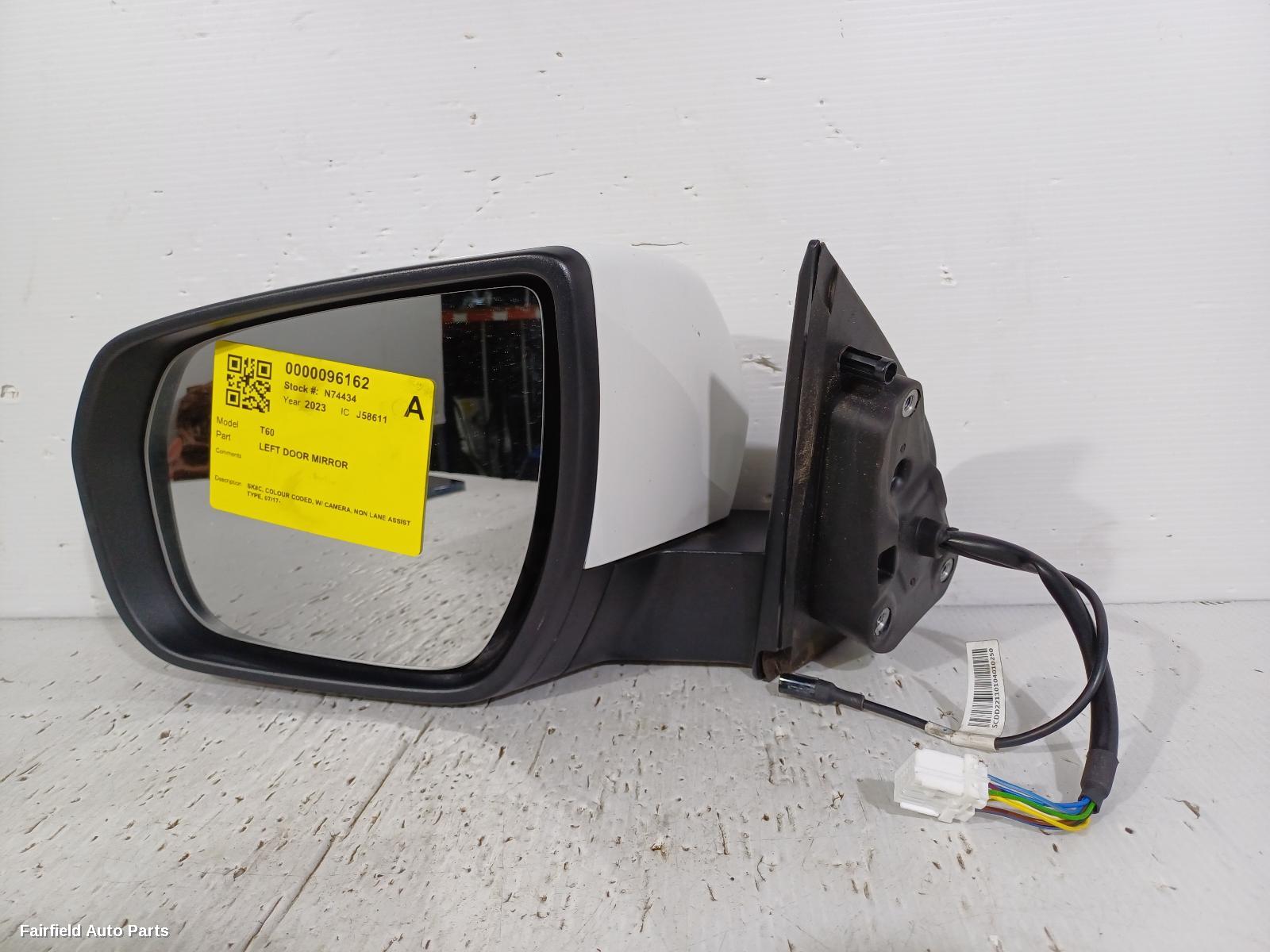 2021-2025 Ldv T60 Left Door Mirror