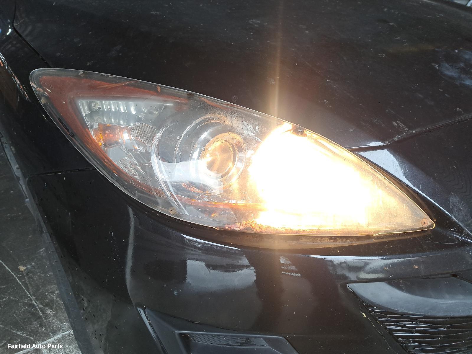 2009 Mazda 3 Left Headlamp
