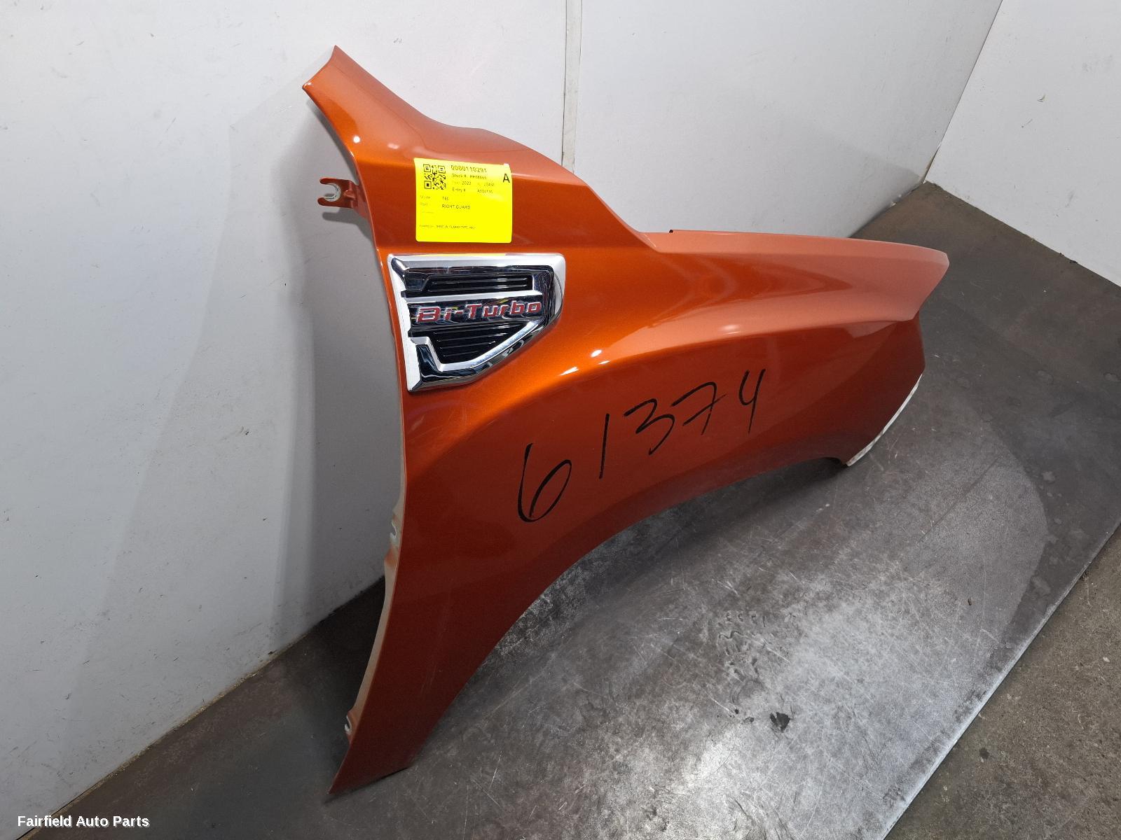 2021-2025 Ldv T60 Right Guard