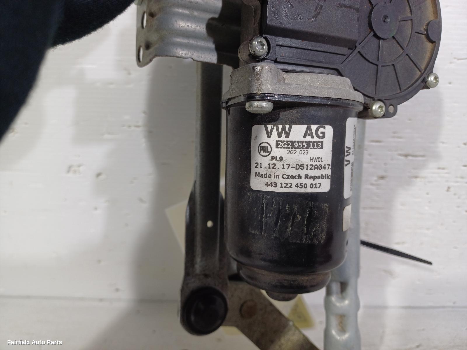 2017-2022 Volkswagen Polo Wiper Motor