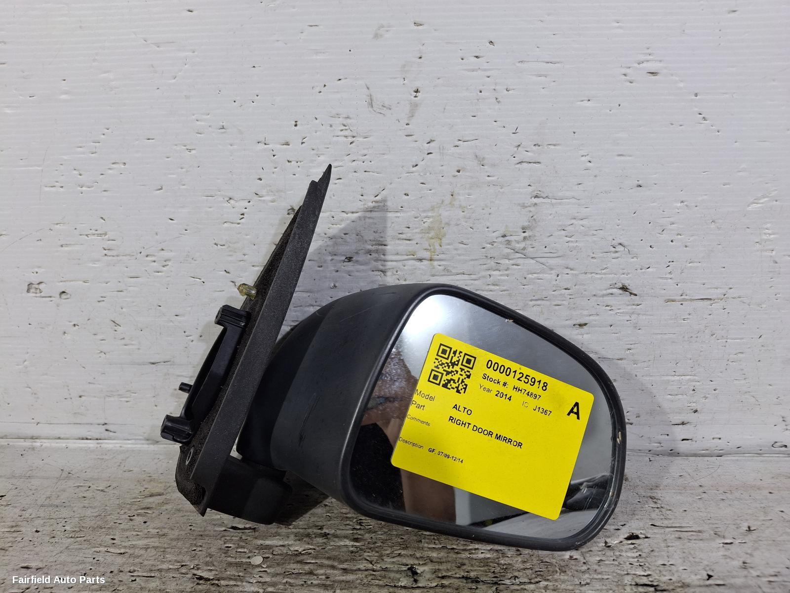 2009-2014 Suzuki Alto Right Door Mirror