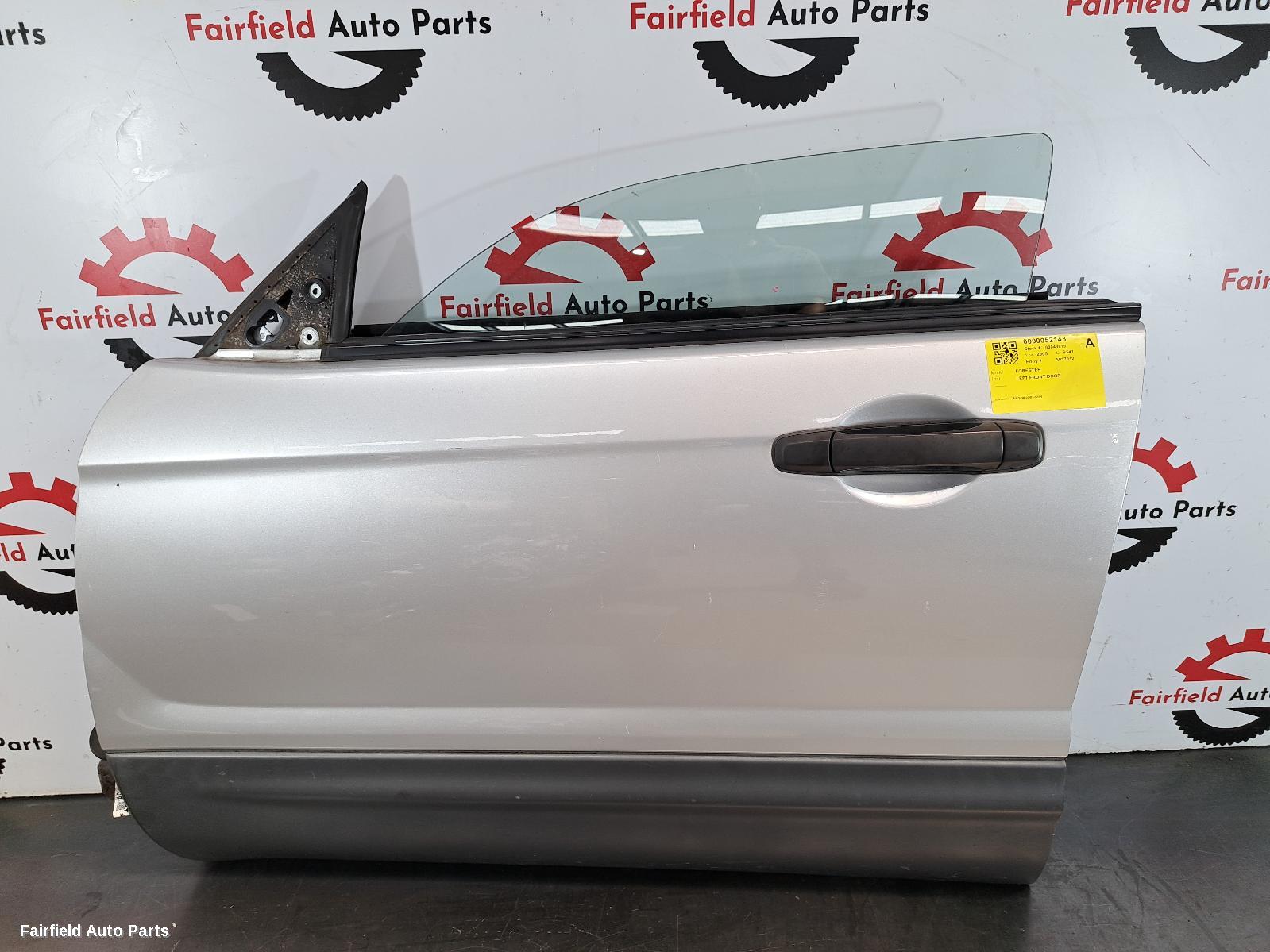 2002-2008 Subaru Forester Left Front Door