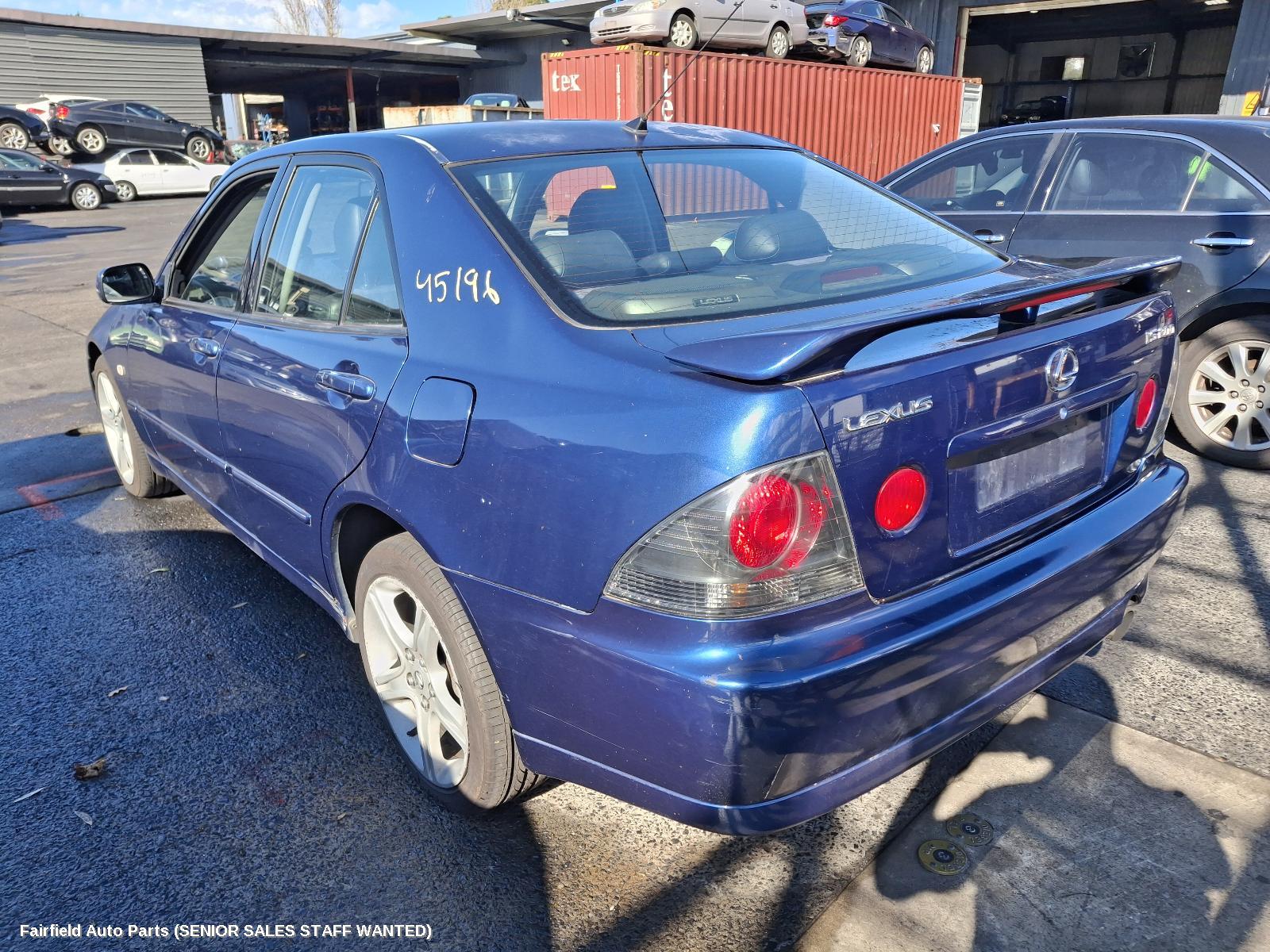 2003 Lexus Is200/is300 Washer Bottle