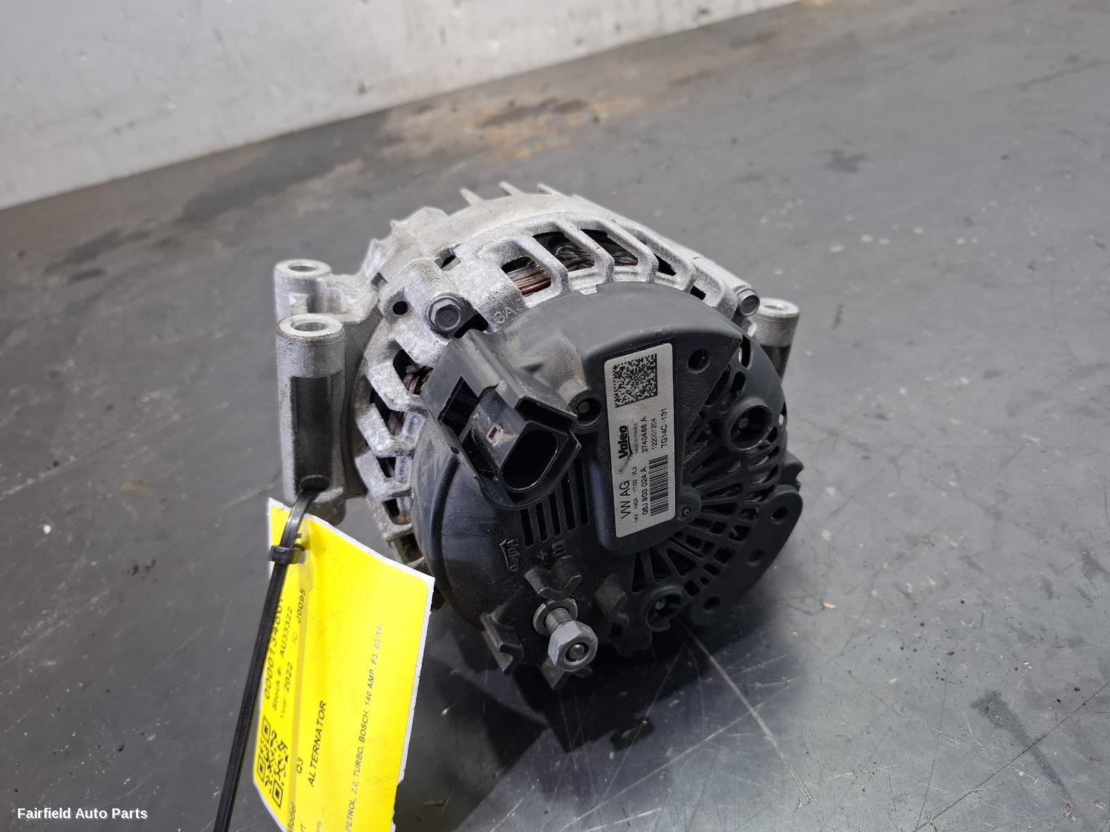 2019-2025 Audi Q3 Alternator