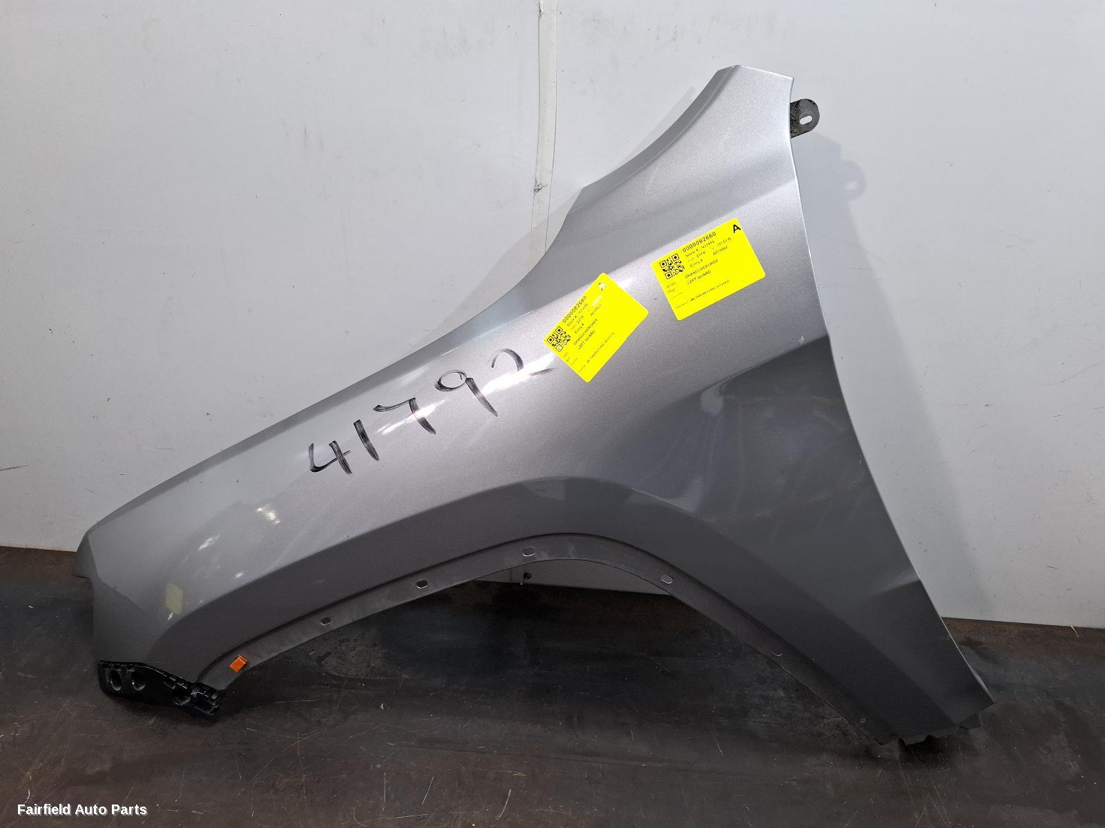 2014 Jeep Grandcherokee Left Guard