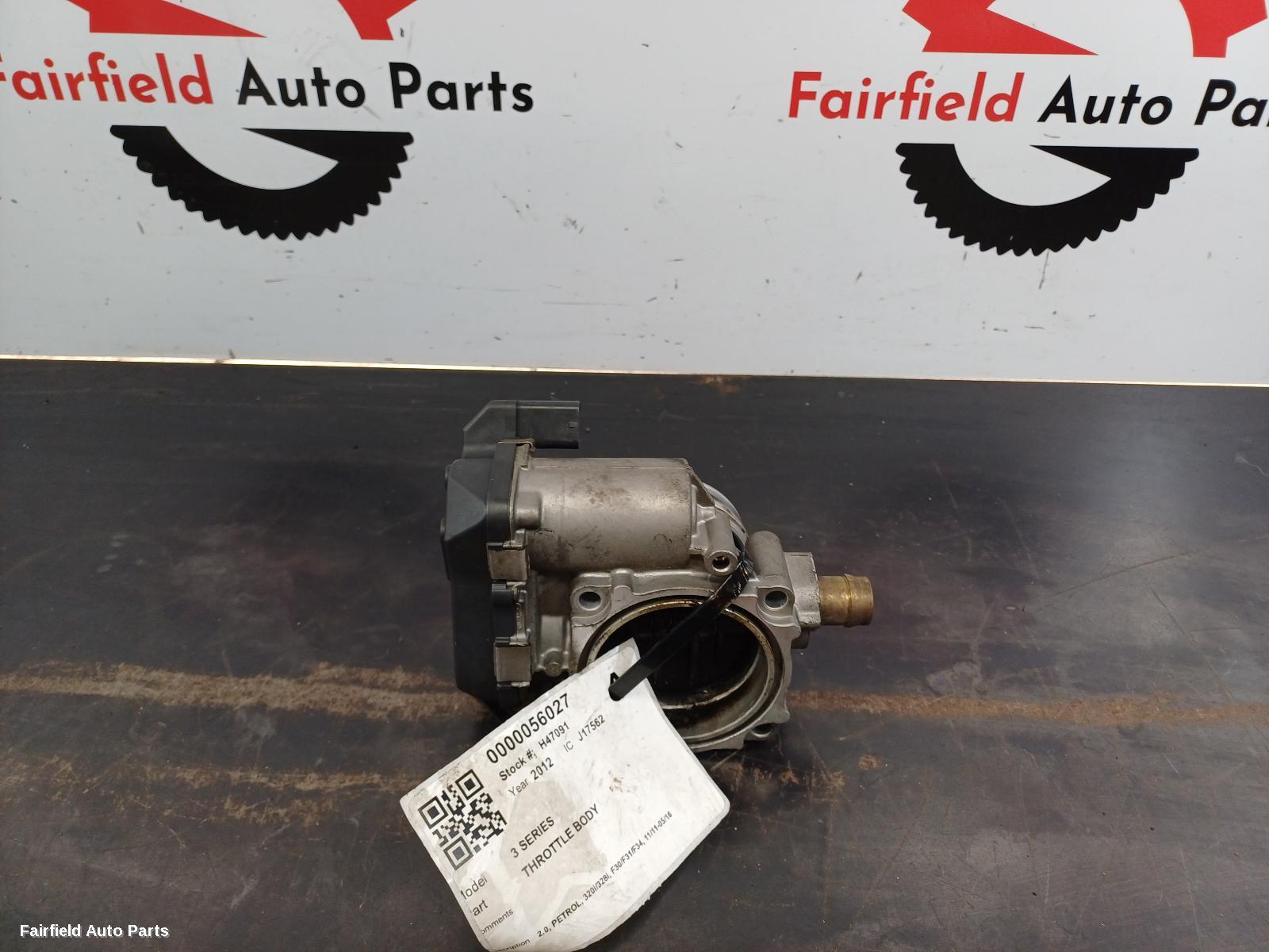 2011-2016 Bmw 3 Series Throttle Body