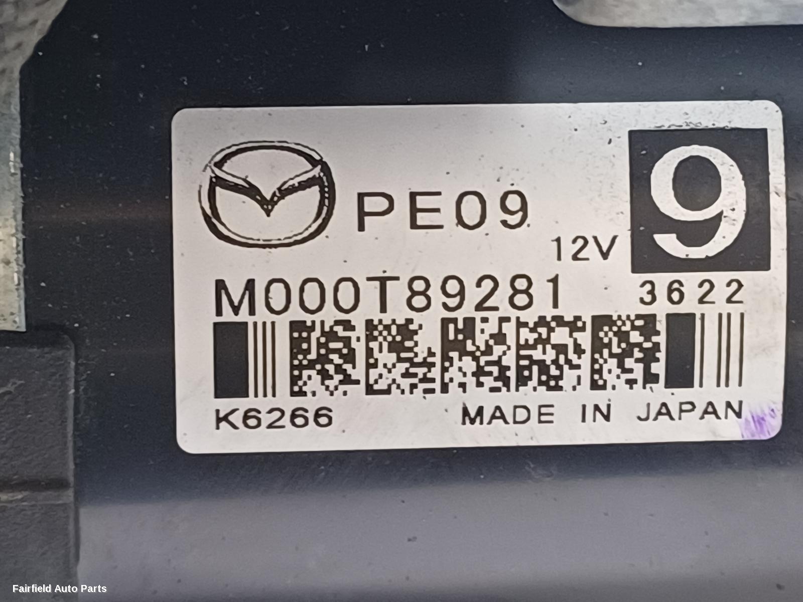 2018-2023 Mazda Cx8 Starter