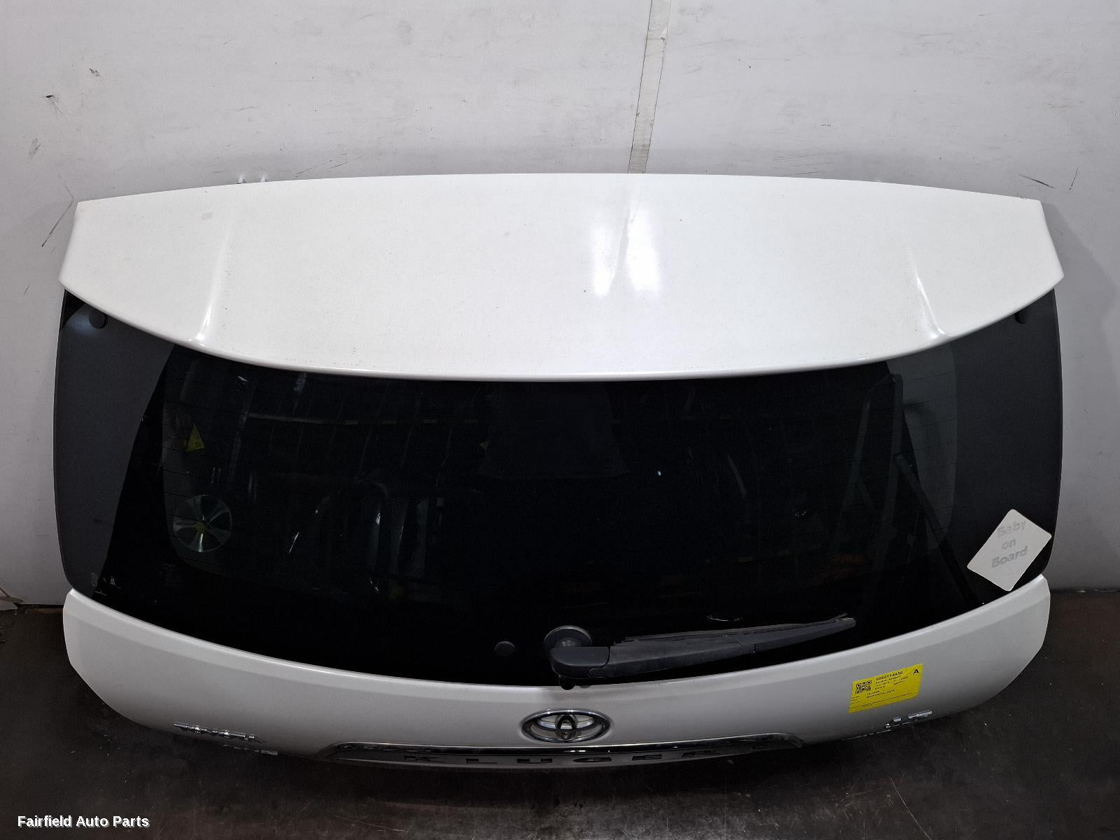 2007-2014 Toyota Kluger Bootlid Tailgate