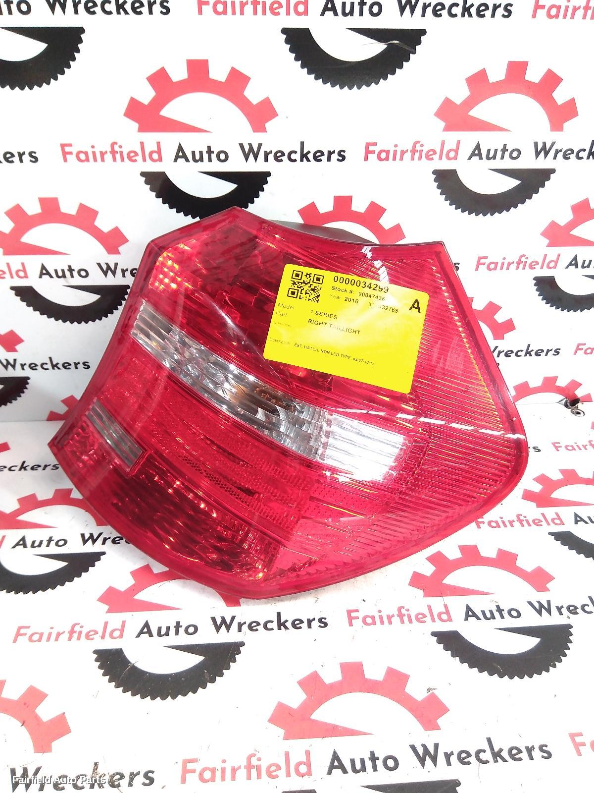 2007-2013 Bmw 1 Series Right Taillight