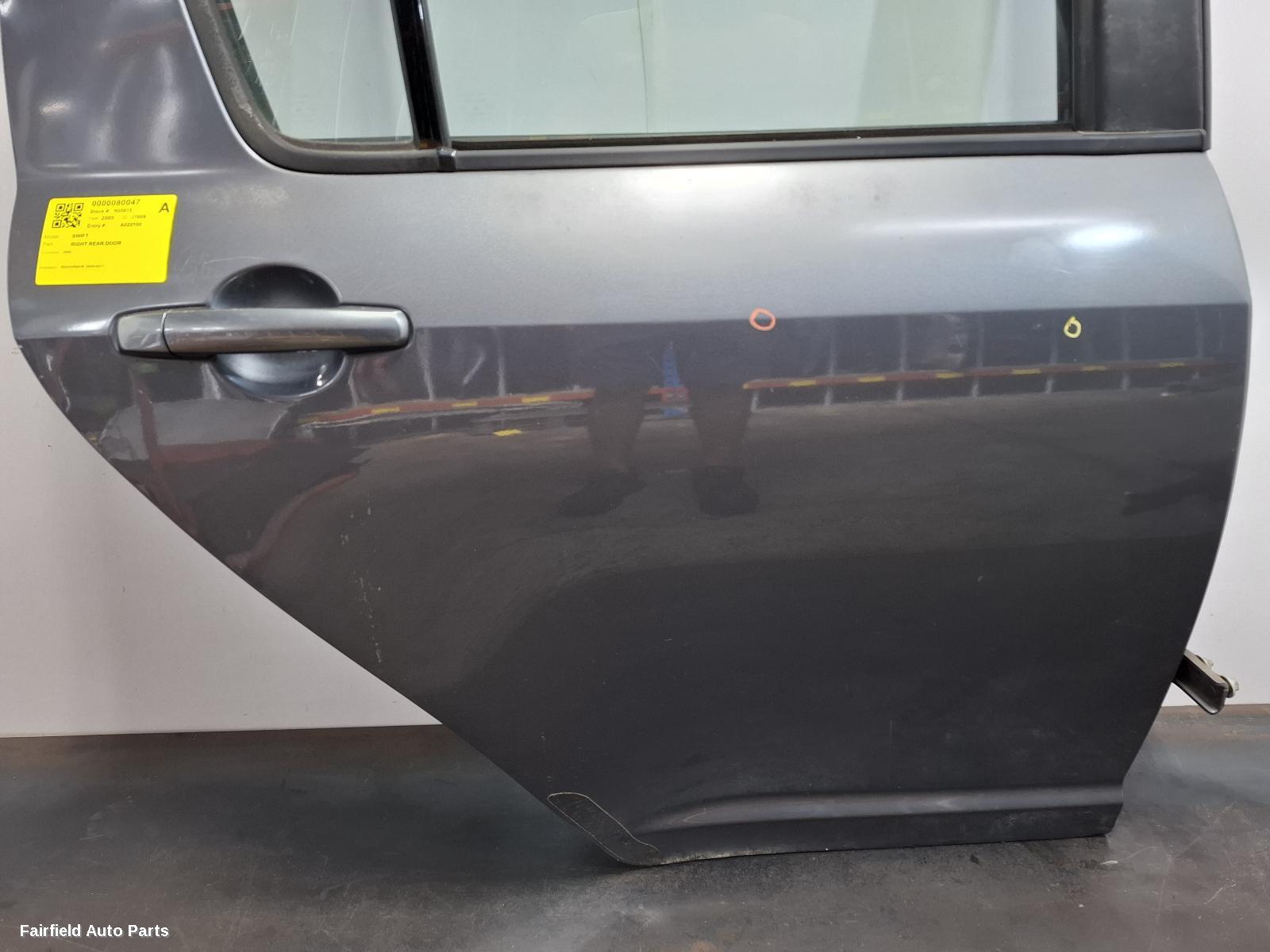 2004-2011 Suzuki Swift Right Rear Door Sliding