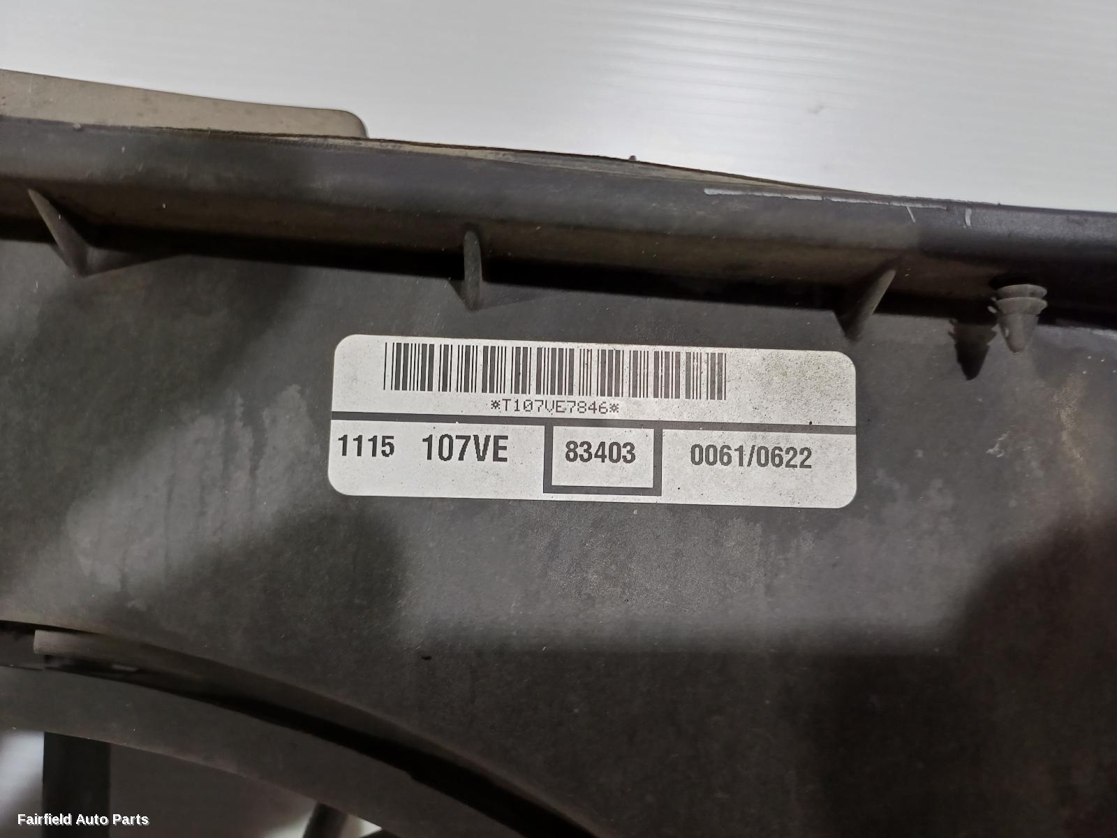 2007-2016 Jeep Patriot Fan