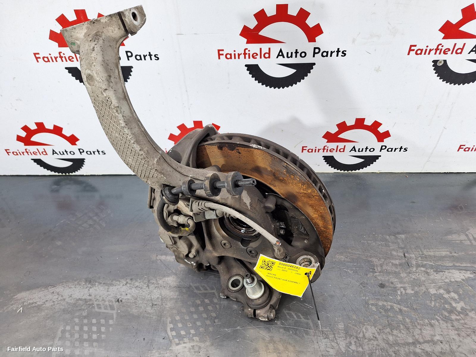 2014-2024 Porsche Macan Right Front Hub Assembly