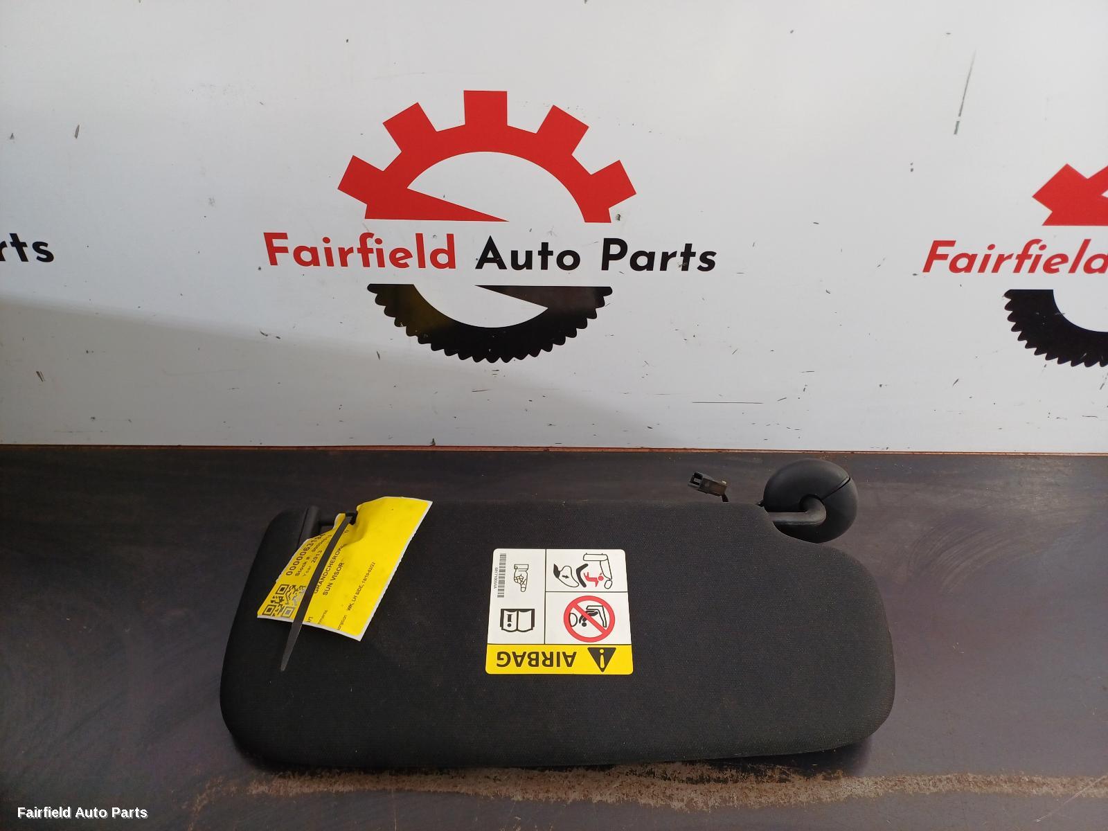 2013 Jeep Grandcherokee Sunvisor