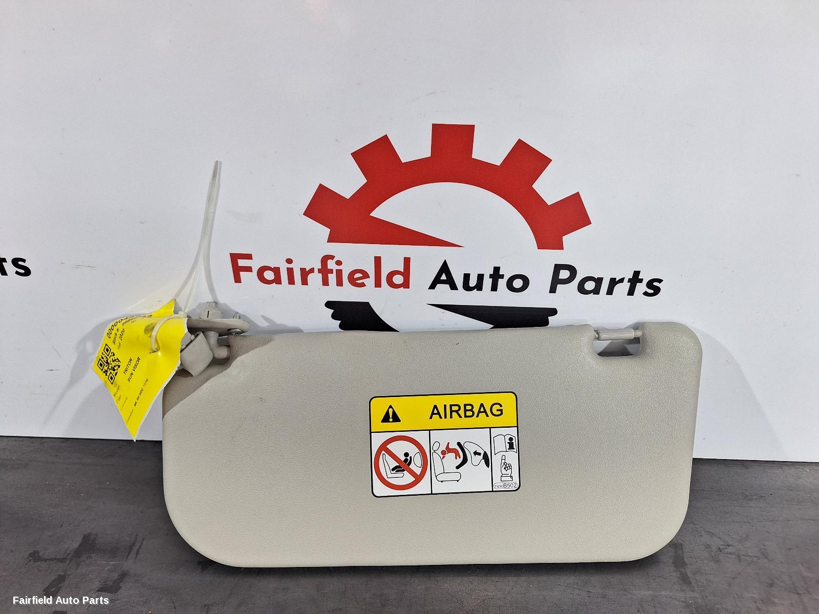 2018-2023 Mitsubishi Triton Sunvisor