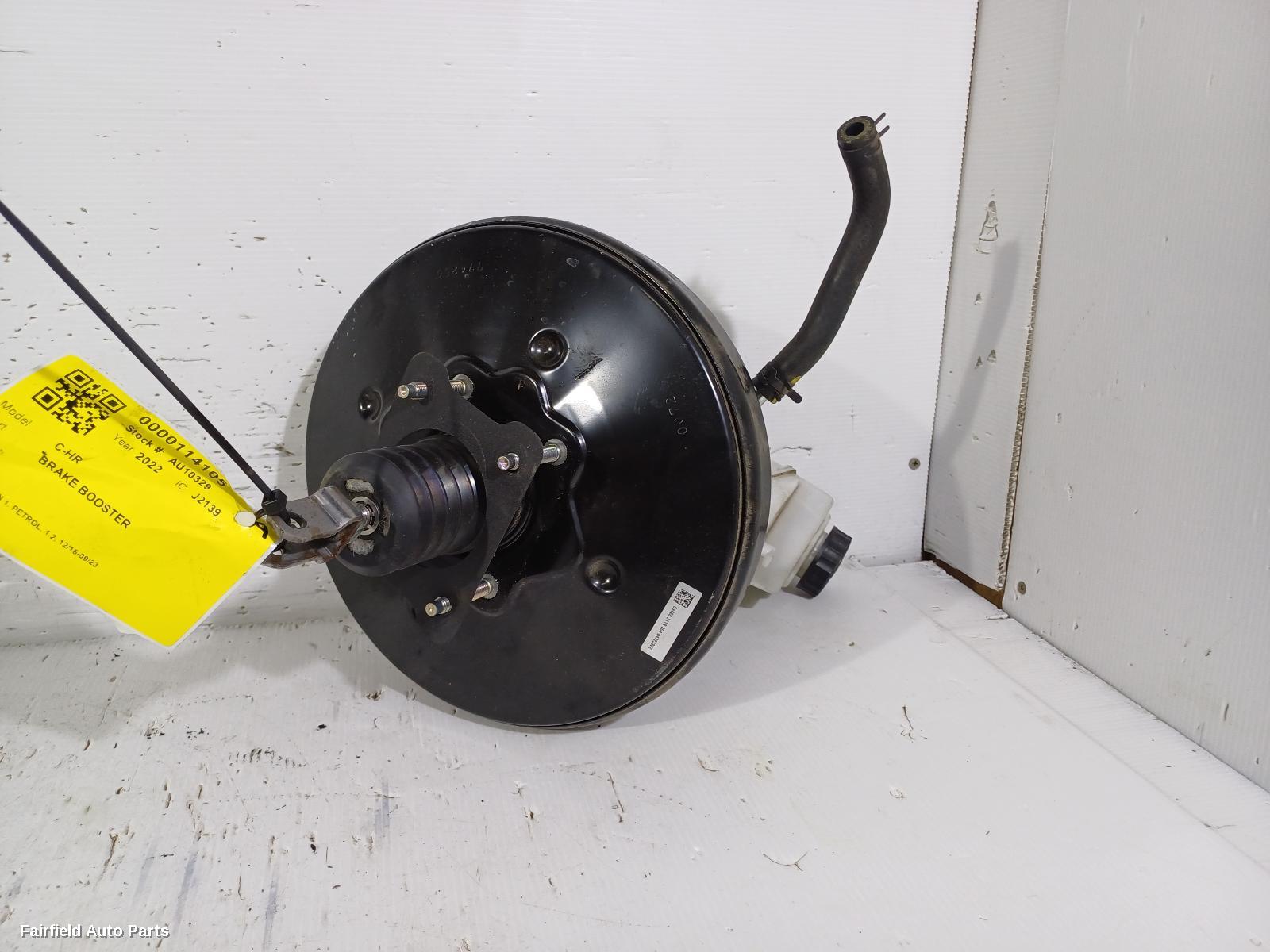 2016-2023 Toyota C-hr Brake Booster