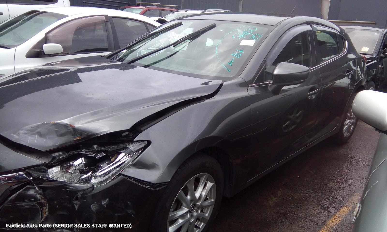 2016 Mazda 3 Left Taillight