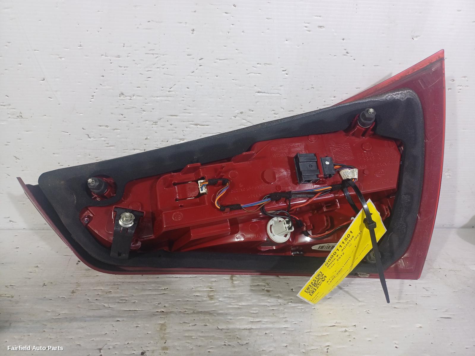 2010-2015 Audi A1 Left Taillight