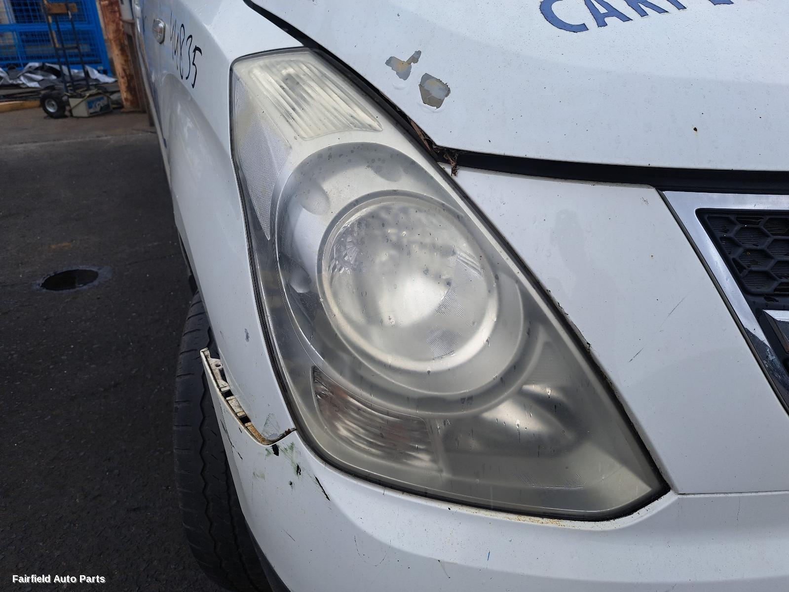 2011 Hyundai Iload/imax Right Headlamp