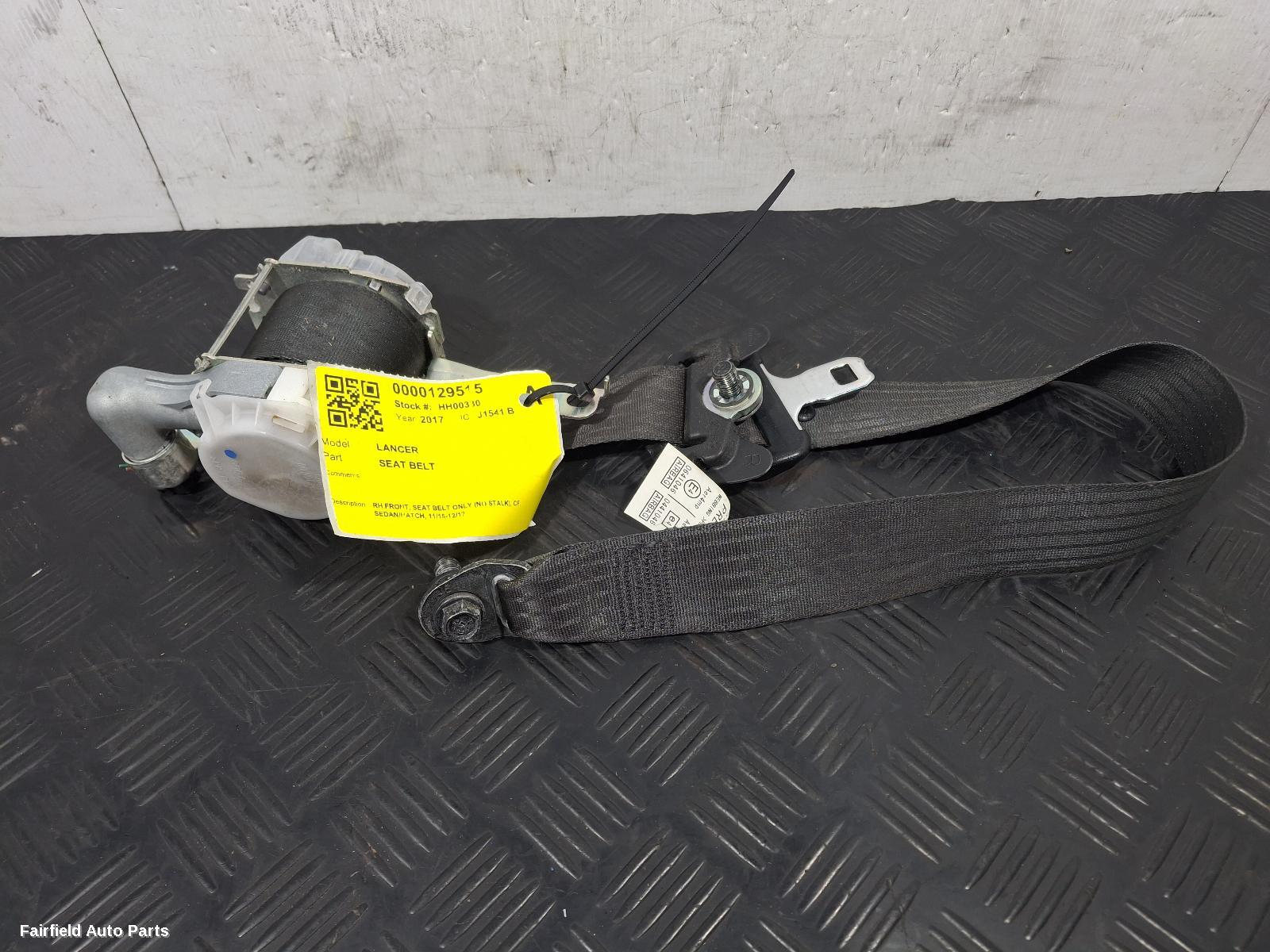 2015-2017 Mitsubishi Lancer Seatbelt Stalk