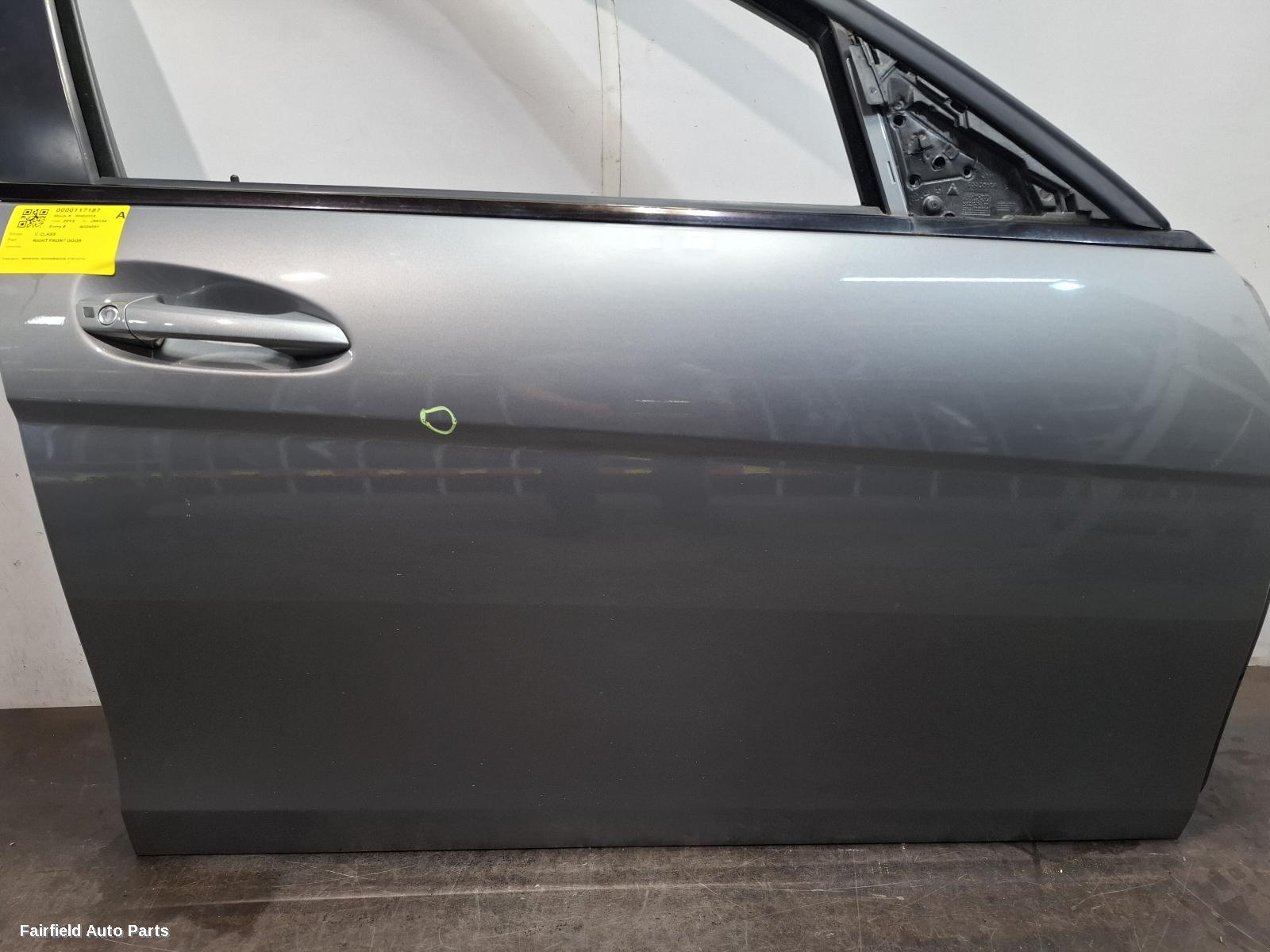2007-2014 Mercedes C Class Right Front Door