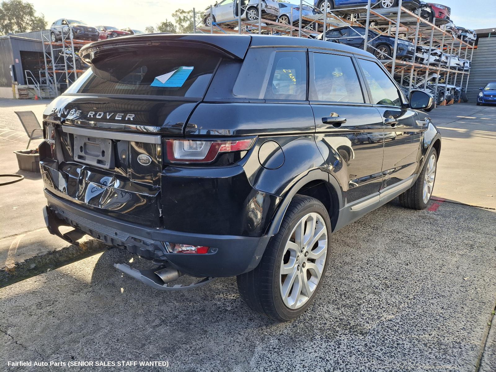 2016 Land Rover Rangerover Evoque Glove Box