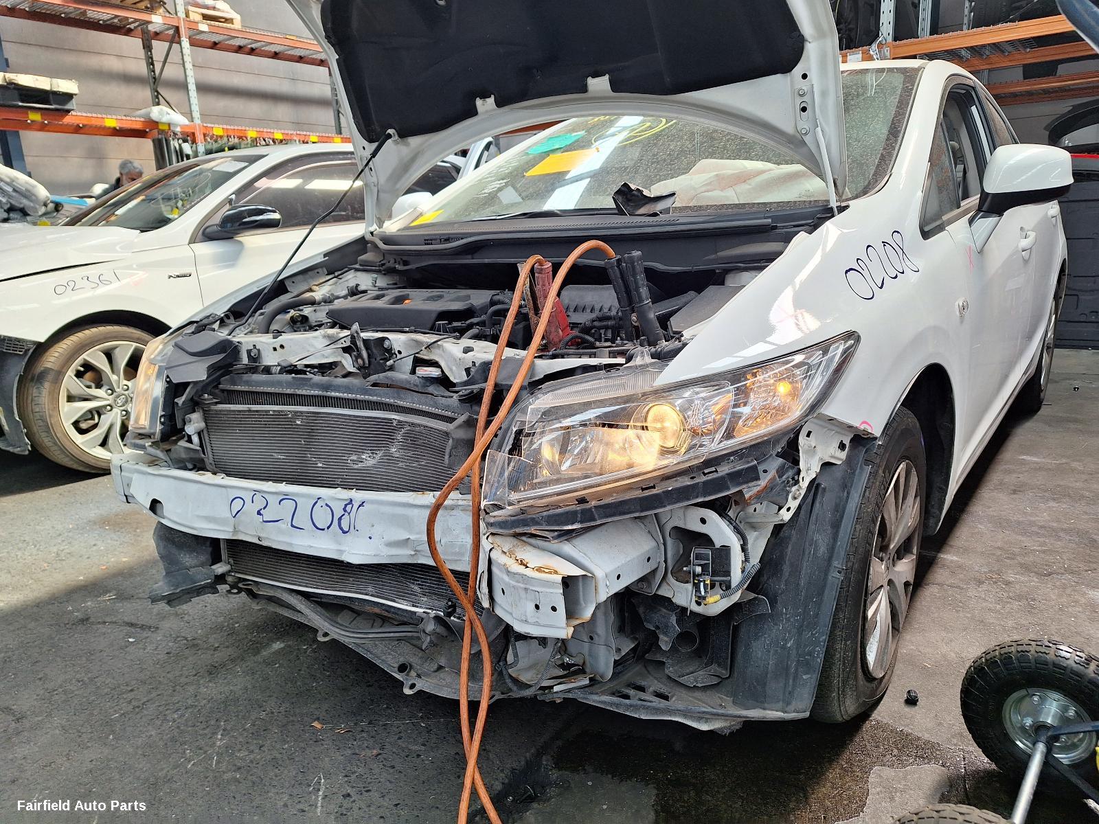 2012 Honda Civic Left Front Door Window