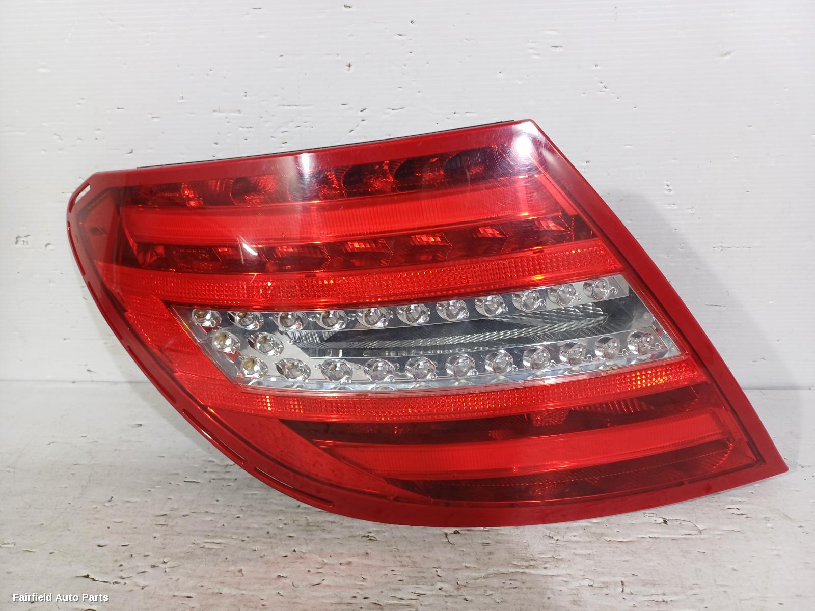2014 Mercedes C Class Left Taillight