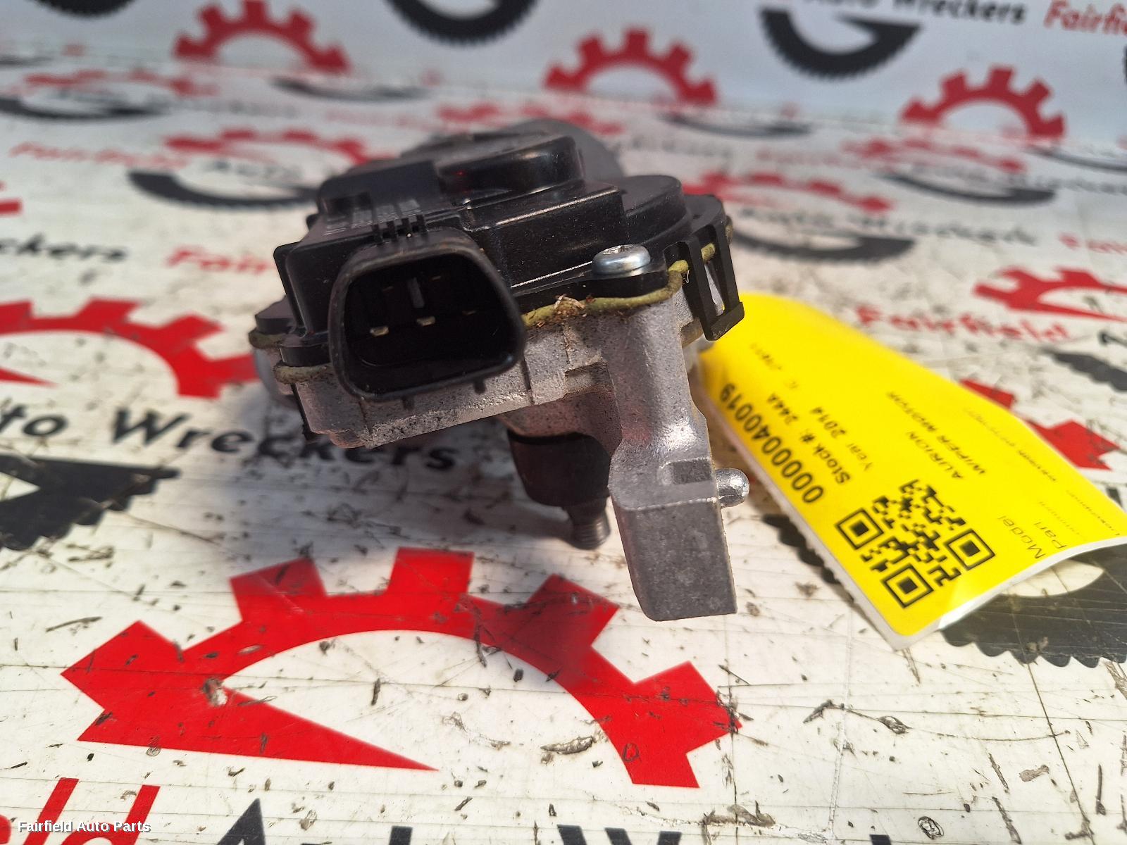 2012-2017 Toyota Aurion Wiper Motor