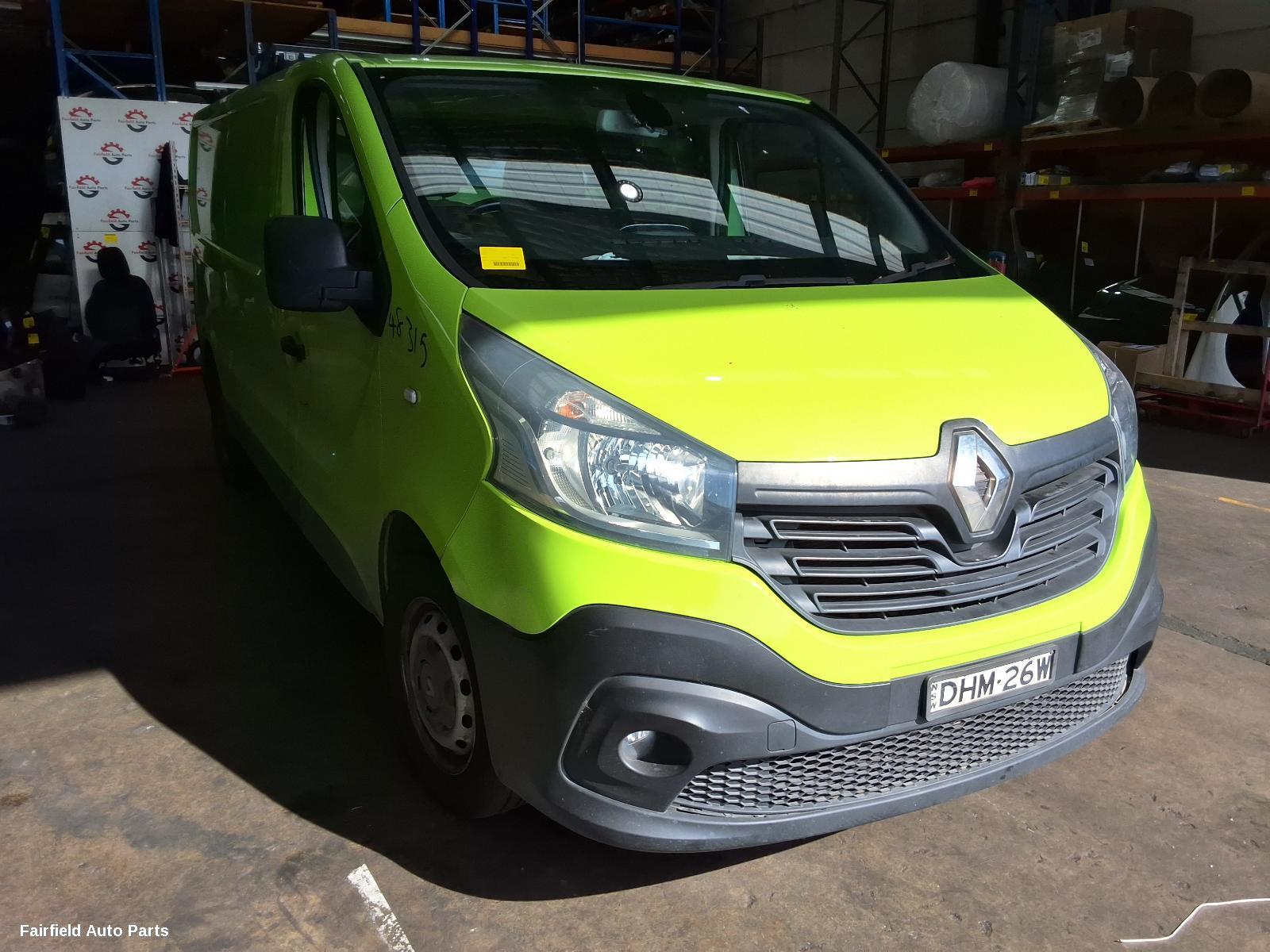 2016 Renault Trafic F Bar Reinforc Brack